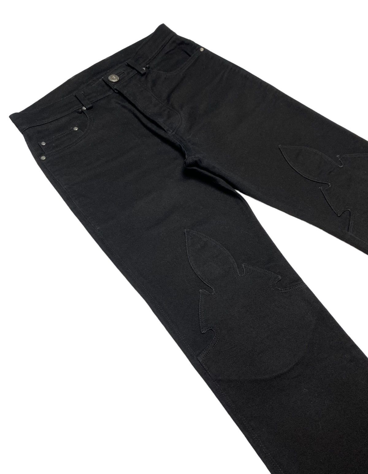 Chrome Hearts Vintage Chrome Hearts Fleur Denim Jeans Size US 30 / EU 46 - 24 Thumbnail
