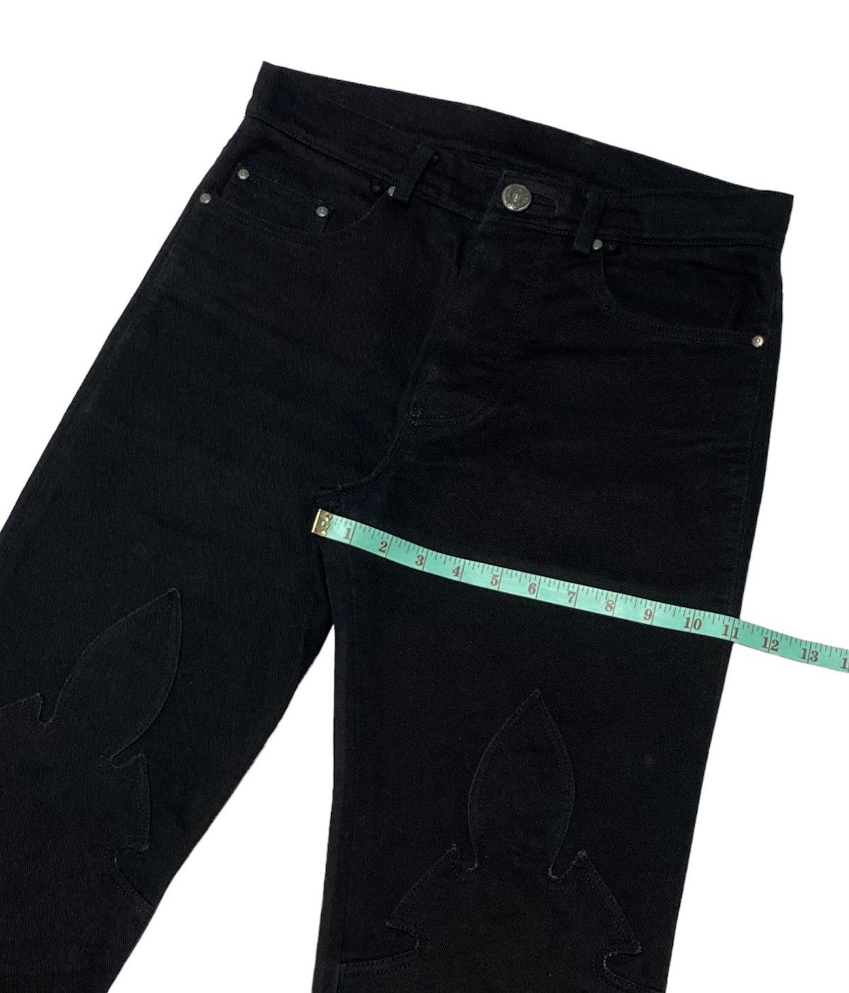 Chrome Hearts Vintage Chrome Hearts Fleur Denim Jeans Size US 30 / EU 46 - 8 Thumbnail