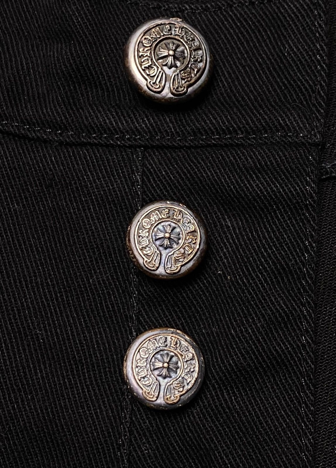 Chrome Hearts Vintage Chrome Hearts Fleur Denim Jeans Size US 30 / EU 46 - 13 Thumbnail