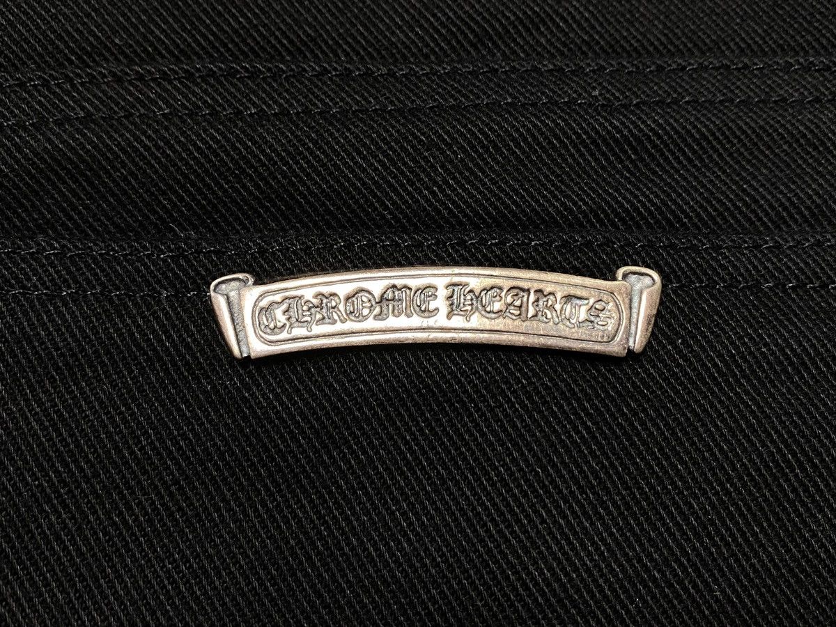 Chrome Hearts Vintage Chrome Hearts Fleur Denim Jeans Size US 30 / EU 46 - 12 Thumbnail