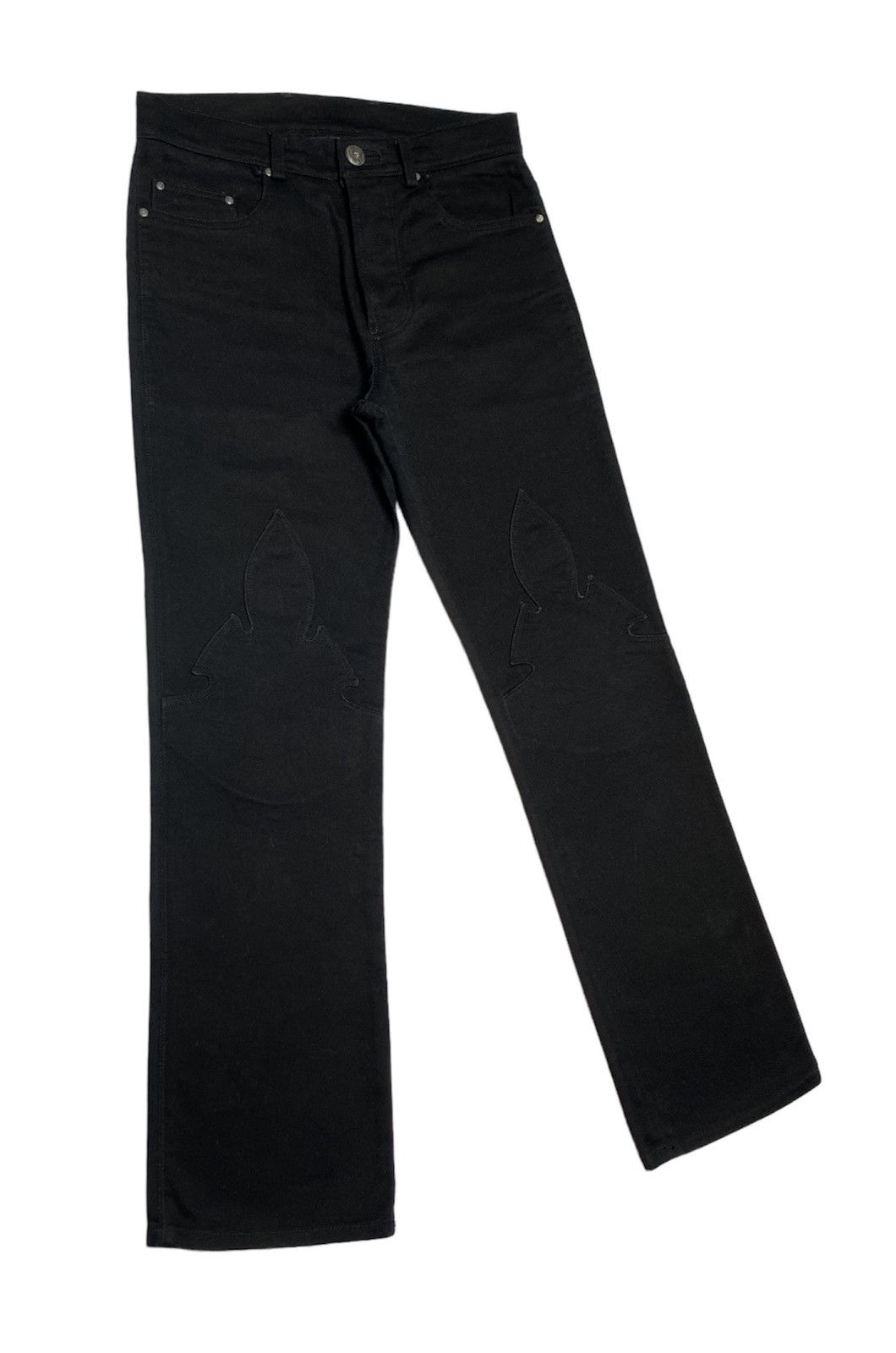 Chrome Hearts Vintage Chrome Hearts Fleur Denim Jeans Size US 30 / EU 46 - 23 Thumbnail