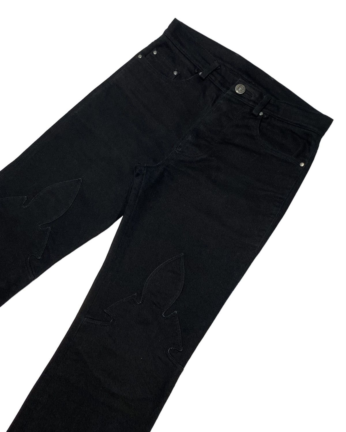 Chrome Hearts Vintage Chrome Hearts Fleur Denim Jeans Size US 30 / EU 46 - 18 Thumbnail
