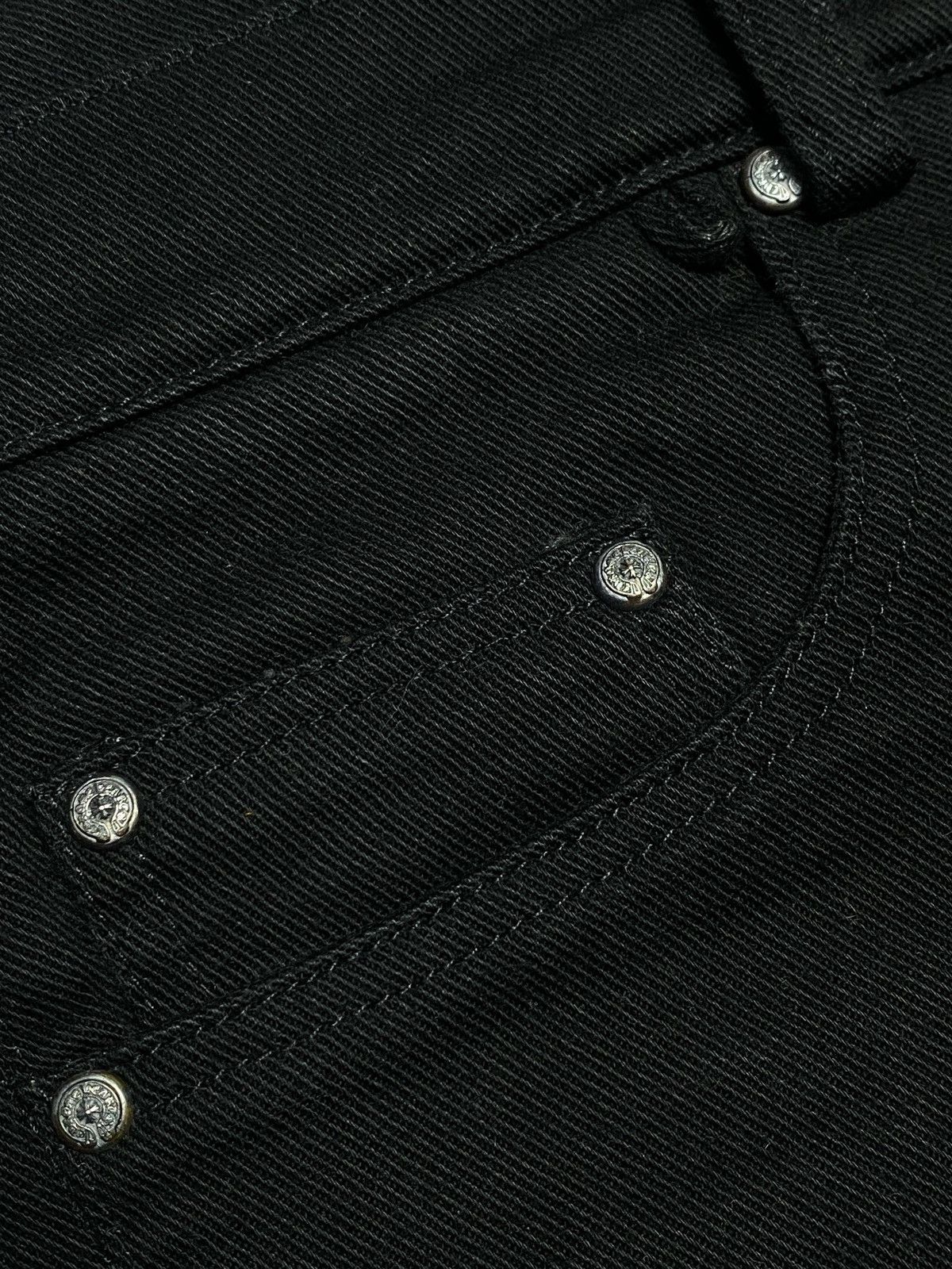 Chrome Hearts Vintage Chrome Hearts Fleur Denim Jeans Size US 30 / EU 46 - 15 Thumbnail