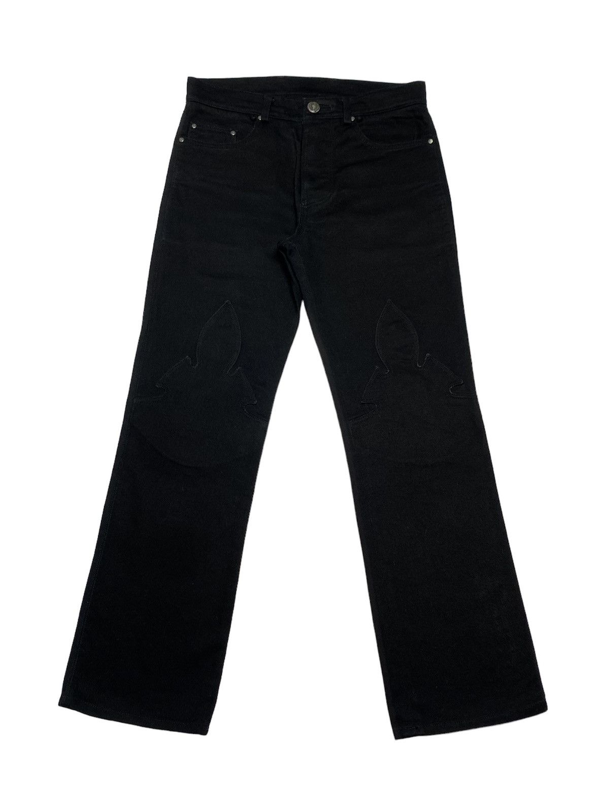 Chrome Hearts Vintage Chrome Hearts Fleur Denim Jeans Size US 30 / EU 46 - 2 Thumbnail