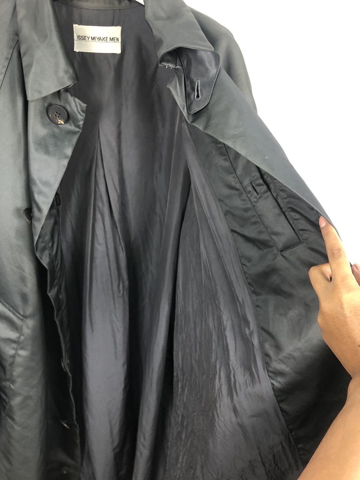 Issey Miyake Vintage 90s Issey Miyake Long Jacket Size US M / EU 48-50 / 2 - 5 Thumbnail