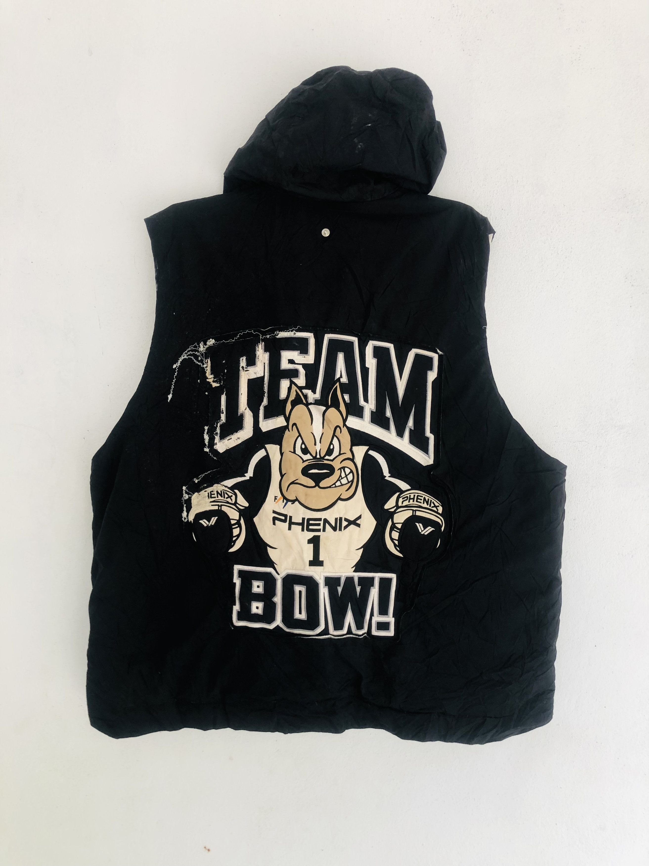 Vintage Phenix Team Bow Hoodie Vest