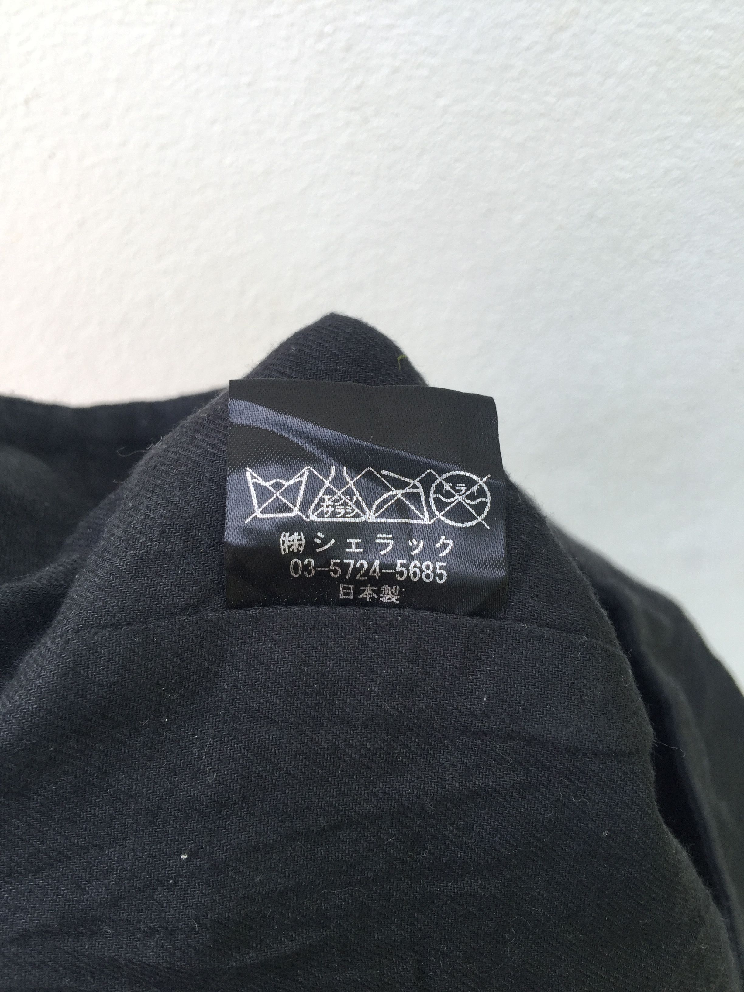 Designer × Japanese Brand × Shellac Vintage Shellac Travis Scott Fashion Style Black Vest Size US M / EU 48-50 / 2 - 7 Thumbnail