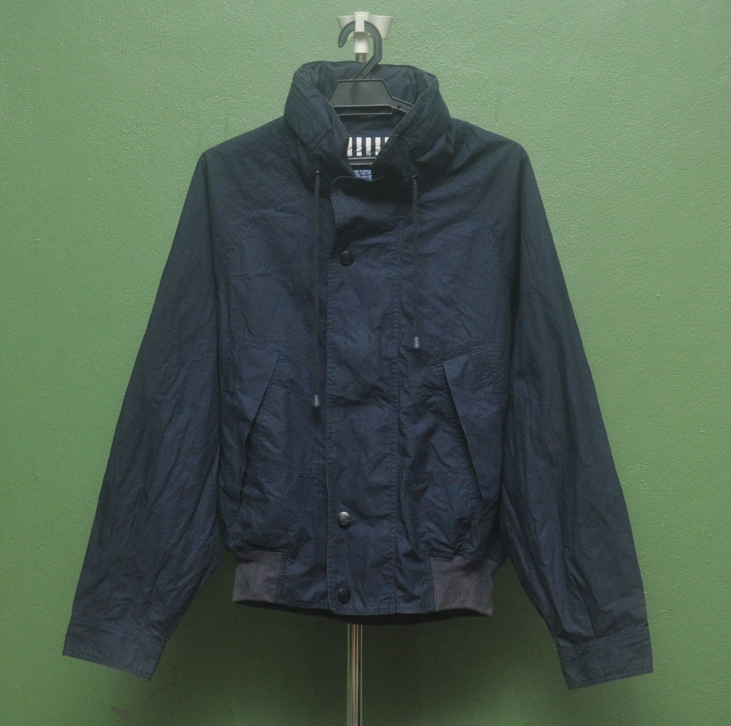Japanese Brand × Nautica Vintage Nautica Blue Navy Travis Scott Fashion Style Jacket Size US M / EU 48-50 / 2 - 1 Thumbnail