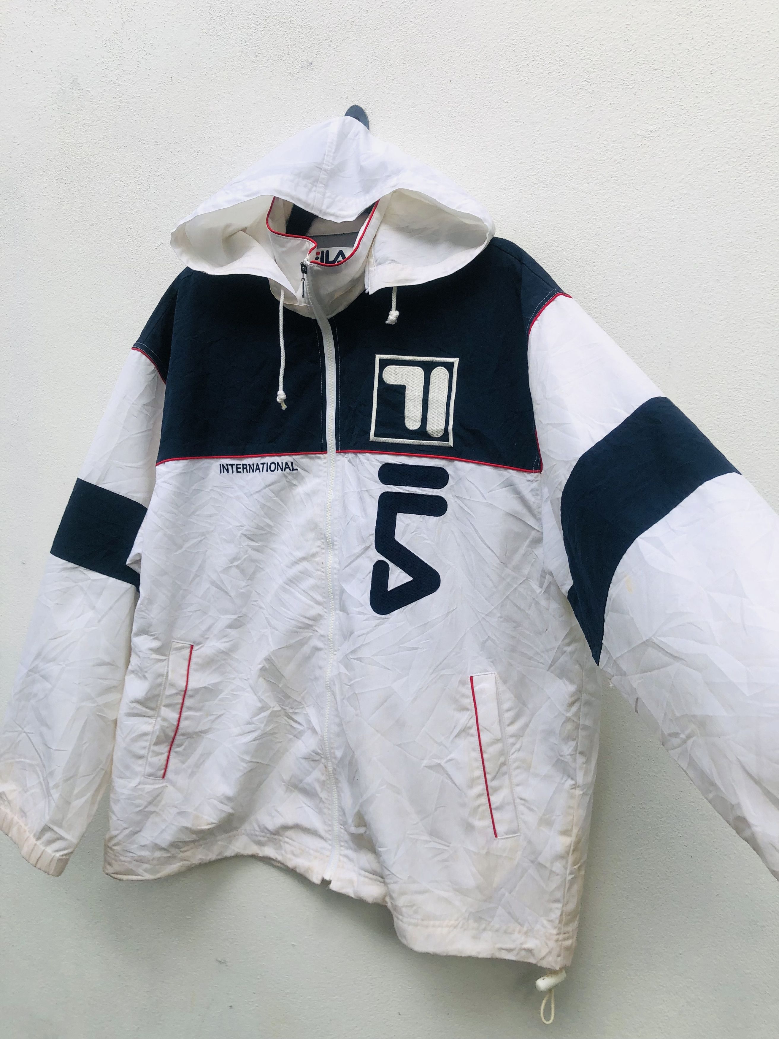 Fila × Japanese Brand Vintage Fila Japanese Travis Scott Fashion Style Size US L / EU 52-54 / 3 - 5 Thumbnail