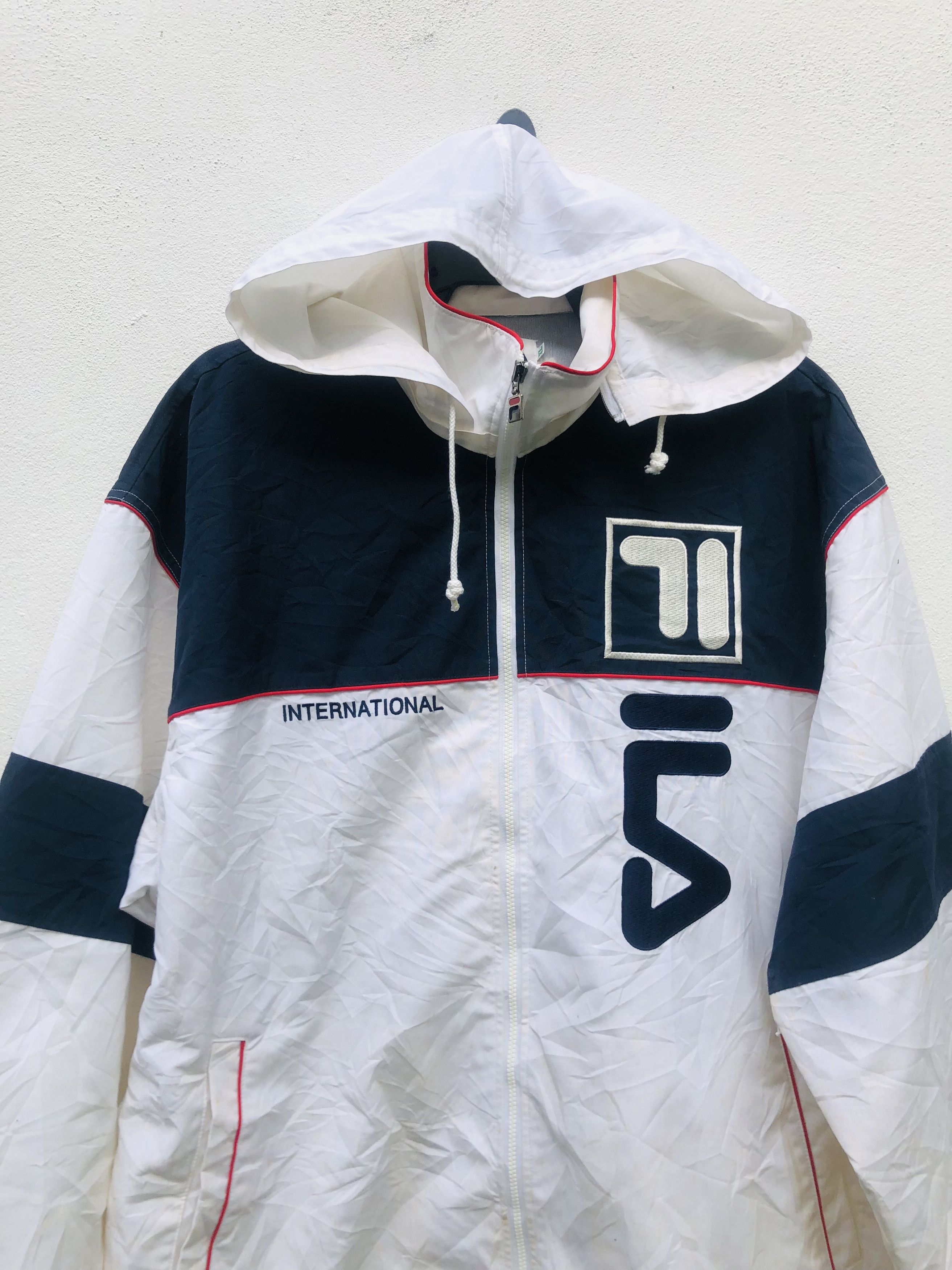 Fila × Japanese Brand Vintage Fila Japanese Travis Scott Fashion Style Size US L / EU 52-54 / 3 - 3 Thumbnail