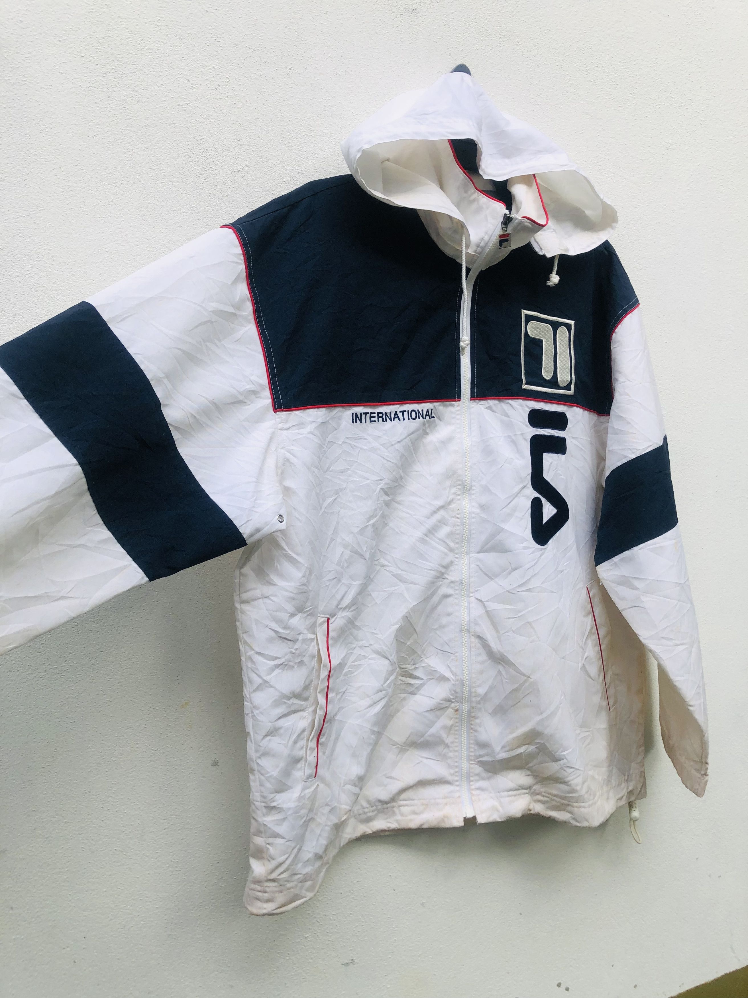 Fila × Japanese Brand Vintage Fila Japanese Travis Scott Fashion Style Size US L / EU 52-54 / 3 - 4 Thumbnail