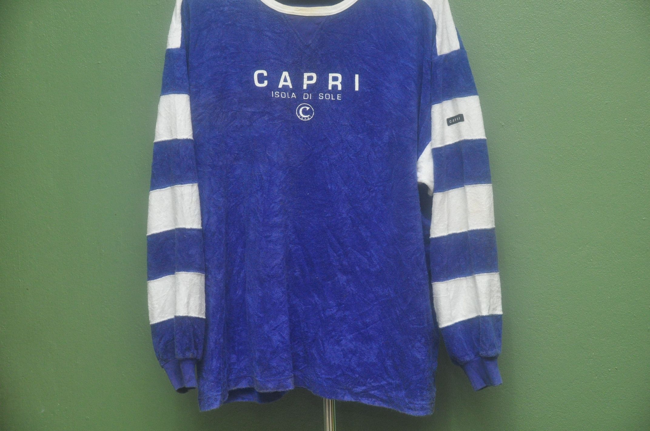 Japanese Brand × Vintage Vintage Capri Big Logo Travis Scott Nice Fashion Style Size US XL / EU 56 / 4 - 4 Thumbnail