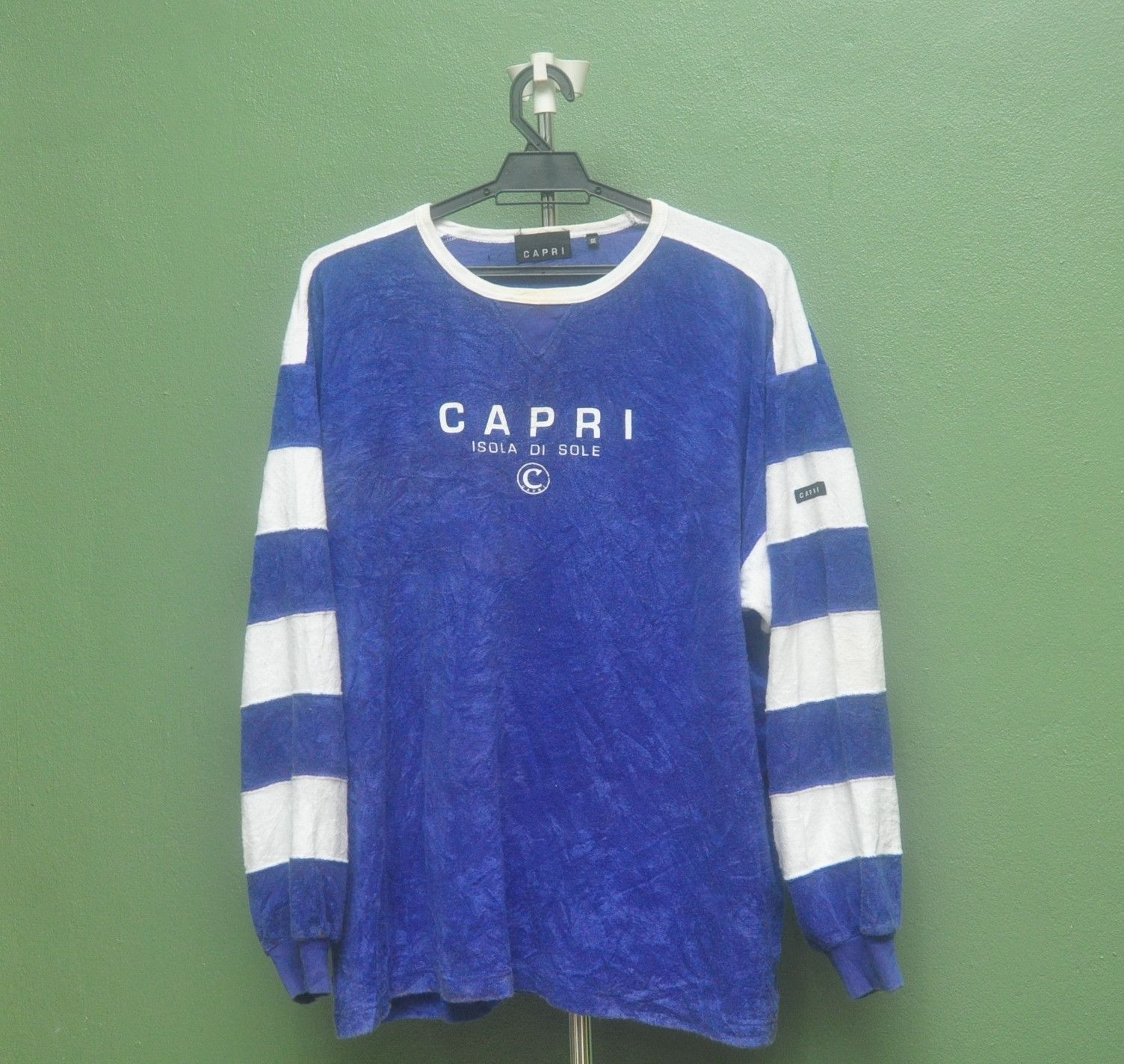 Japanese Brand × Vintage Vintage Capri Big Logo Travis Scott Nice Fashion Style Size US XL / EU 56 / 4 - 1 Thumbnail