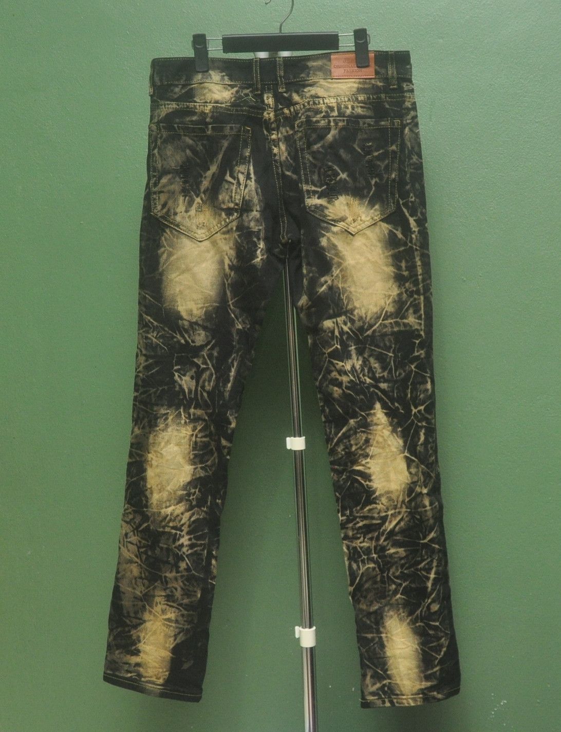 Designer × Japanese Brand Vintage Distressed Design Travis Scott Fashion Style Size US 34 / EU 50 - 2 Thumbnail