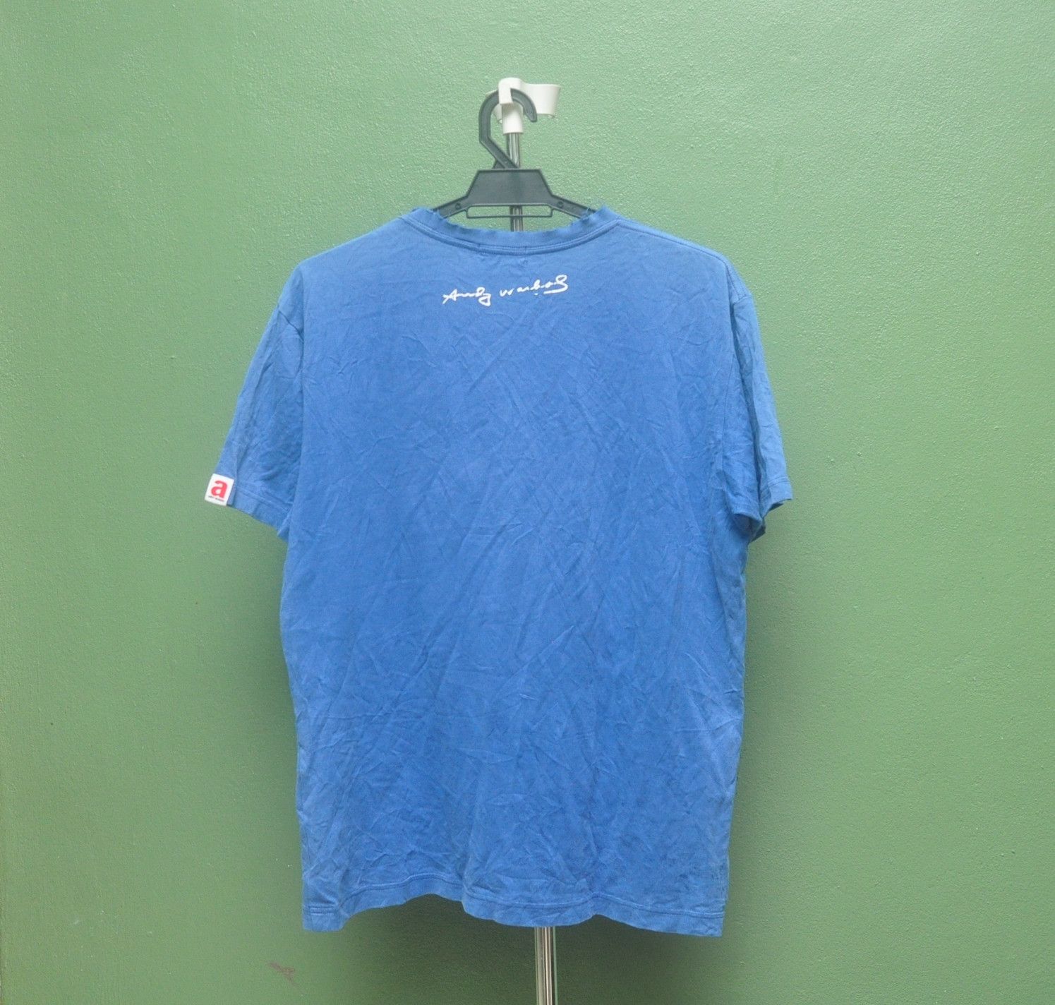 Japanese Brand Vintage Andy Warhols Campbells Condensed Blue Colour Shirt Size US L / EU 52-54 / 3 - 2 Thumbnail