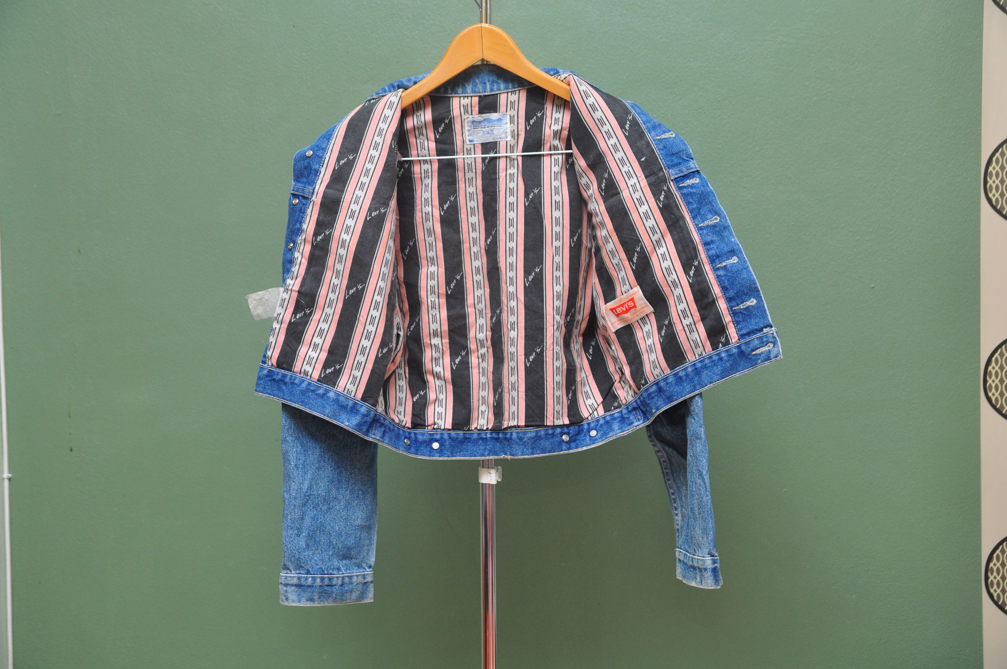 Designer × Japanese Brand × Levi's Vintage Clothing Vintage Levis Jacket Women Fashion Style Size S / US 4 / IT 40 - 6 Thumbnail