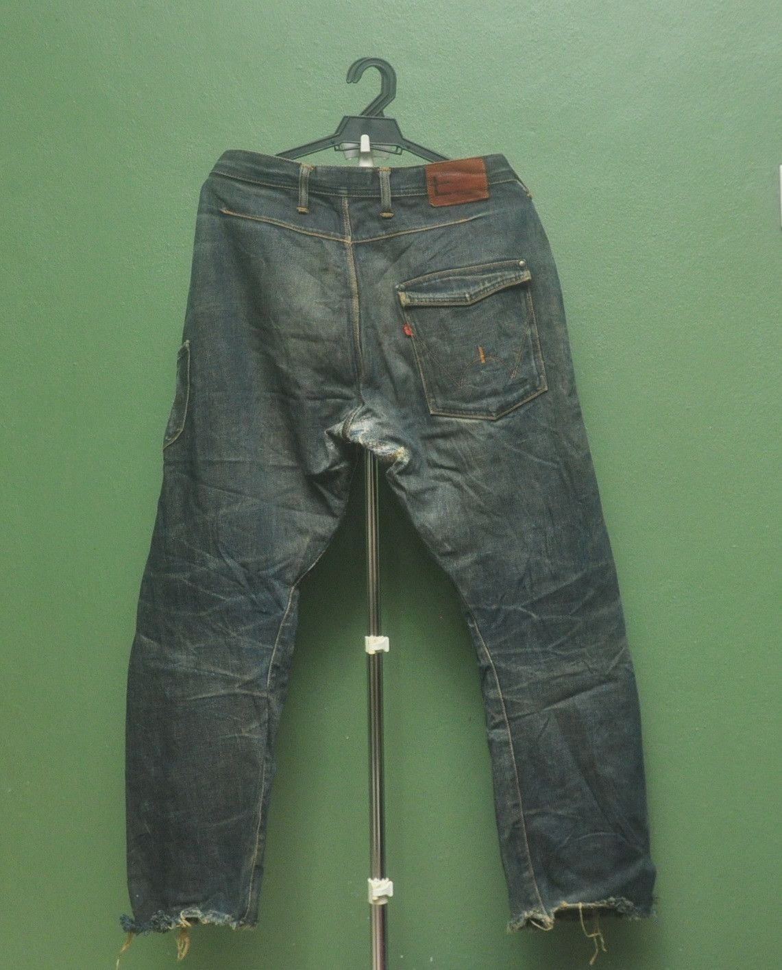 Edwin × Japanese Brand Vintage Edwin E Function Distressed Travis Scott Fashion Size US 32 / EU 48 - 2 Thumbnail