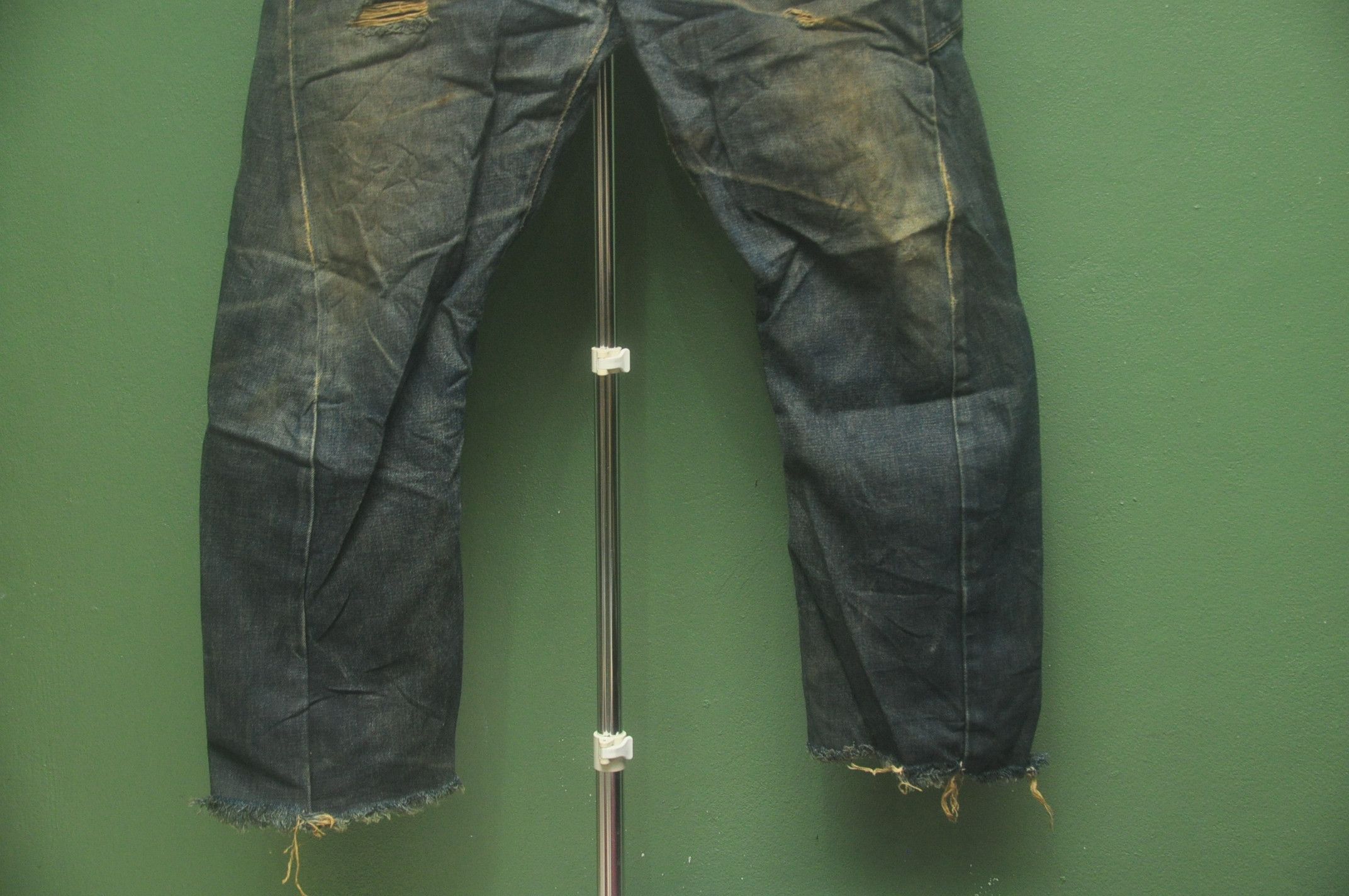 Edwin × Japanese Brand Vintage Edwin E Function Distressed Travis Scott Fashion Size US 32 / EU 48 - 4 Thumbnail