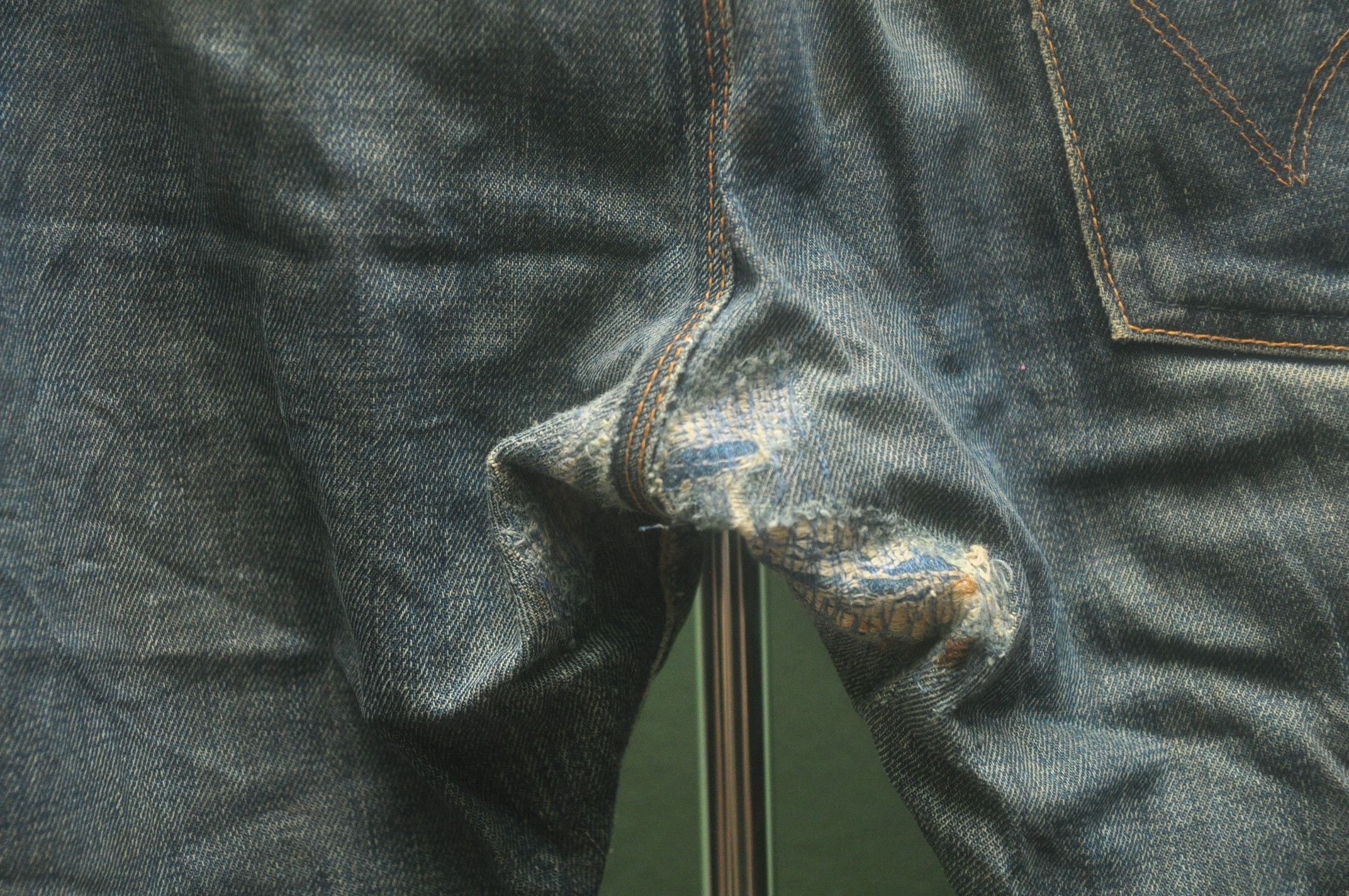 Edwin × Japanese Brand Vintage Edwin E Function Distressed Travis Scott Fashion Size US 32 / EU 48 - 9 Thumbnail