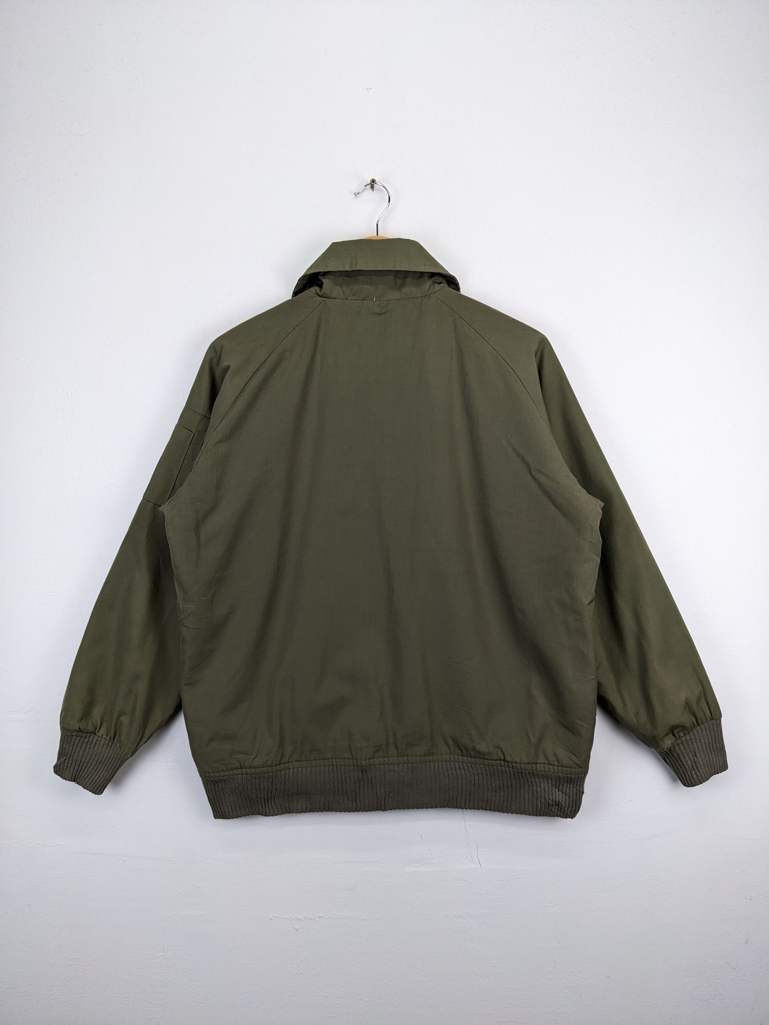 Japanese Brand × Vintage Vintage Bomber Jacket Alpha Industries Style Lining Fleece Size US L / EU 52-54 / 3 - 2 Thumbnail