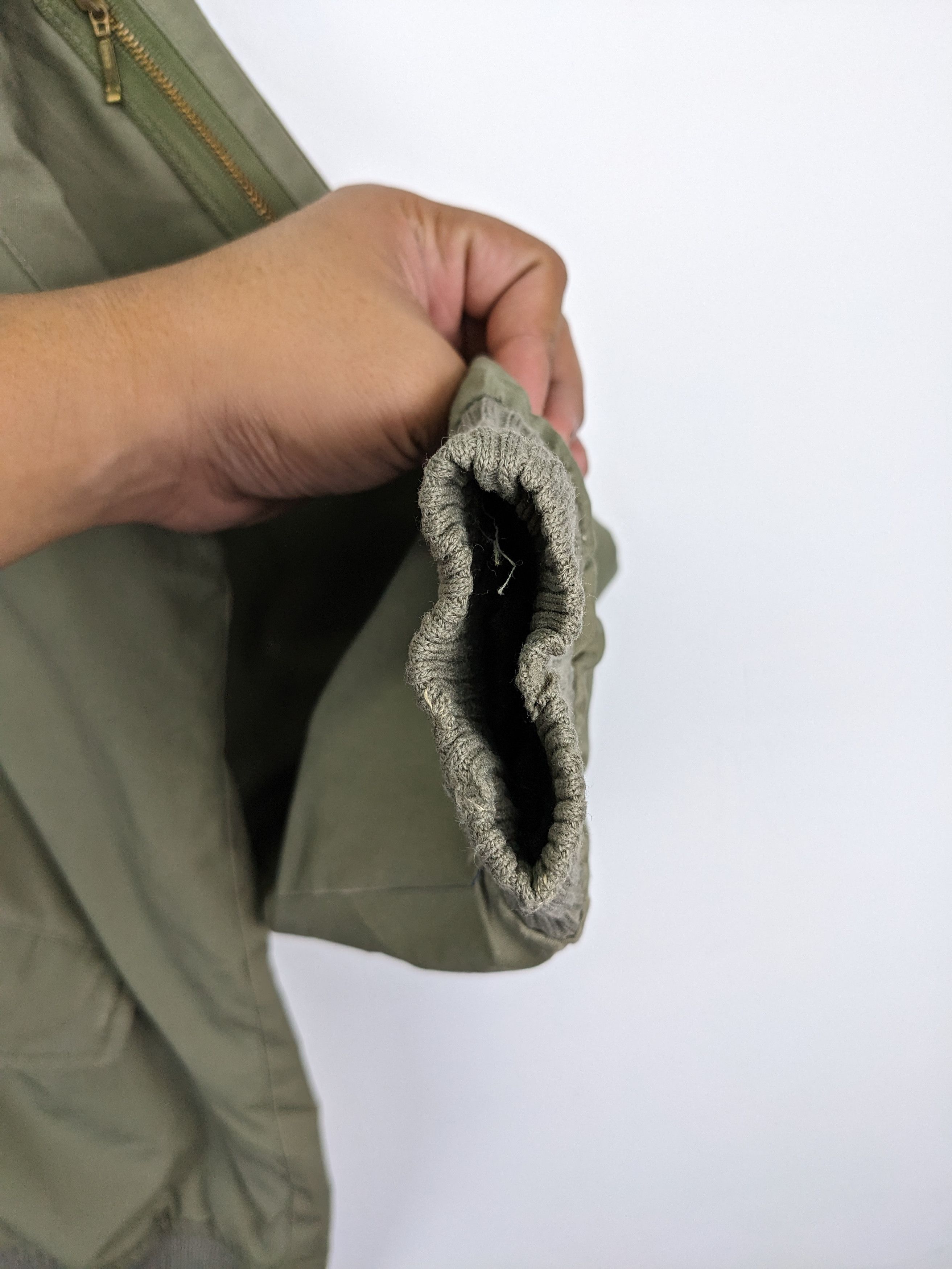 Japanese Brand × Vintage Vintage Bomber Jacket Alpha Industries Style Lining Fleece Size US L / EU 52-54 / 3 - 6 Thumbnail