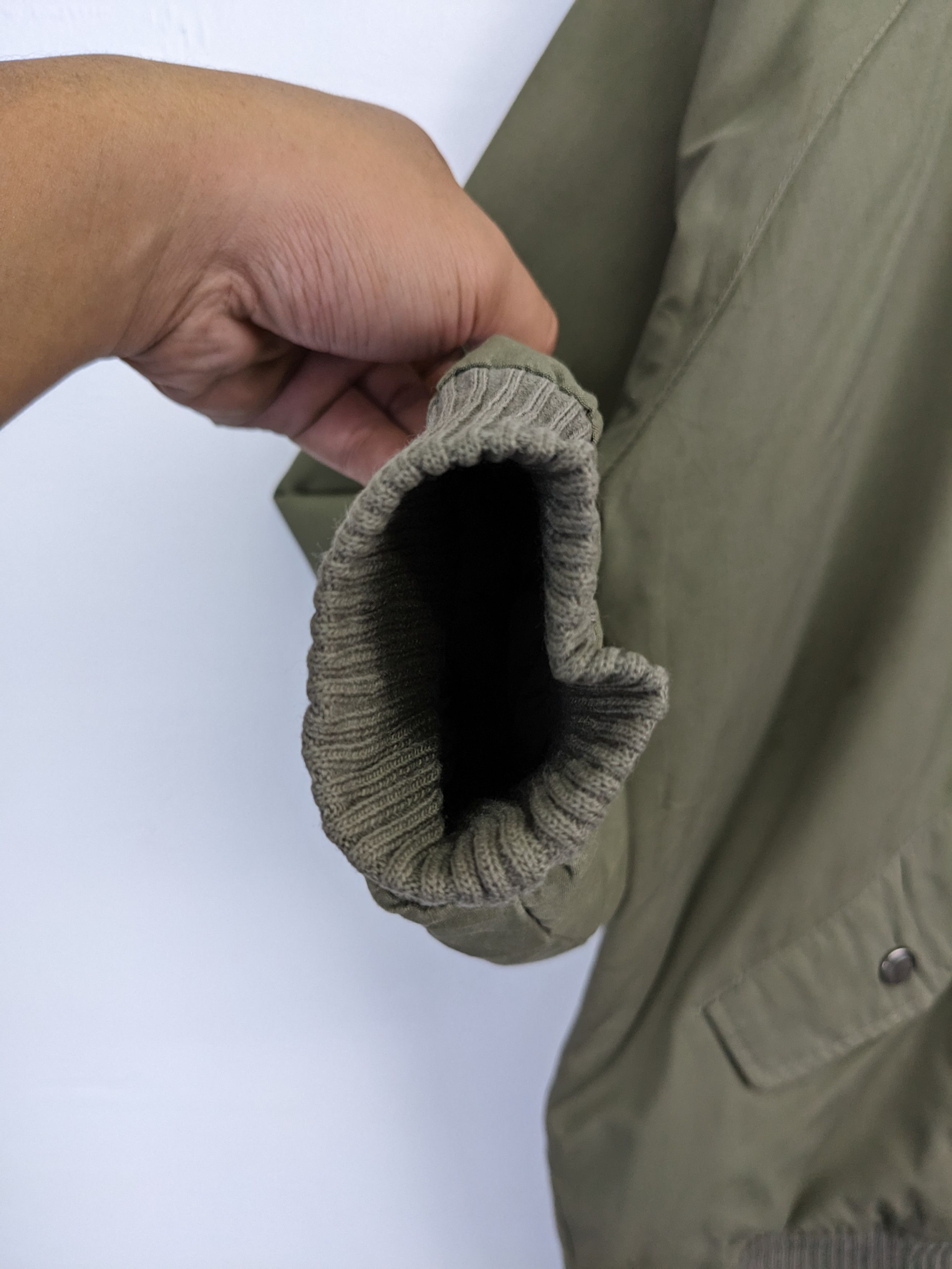 Japanese Brand × Vintage Vintage Bomber Jacket Alpha Industries Style Lining Fleece Size US L / EU 52-54 / 3 - 5 Thumbnail