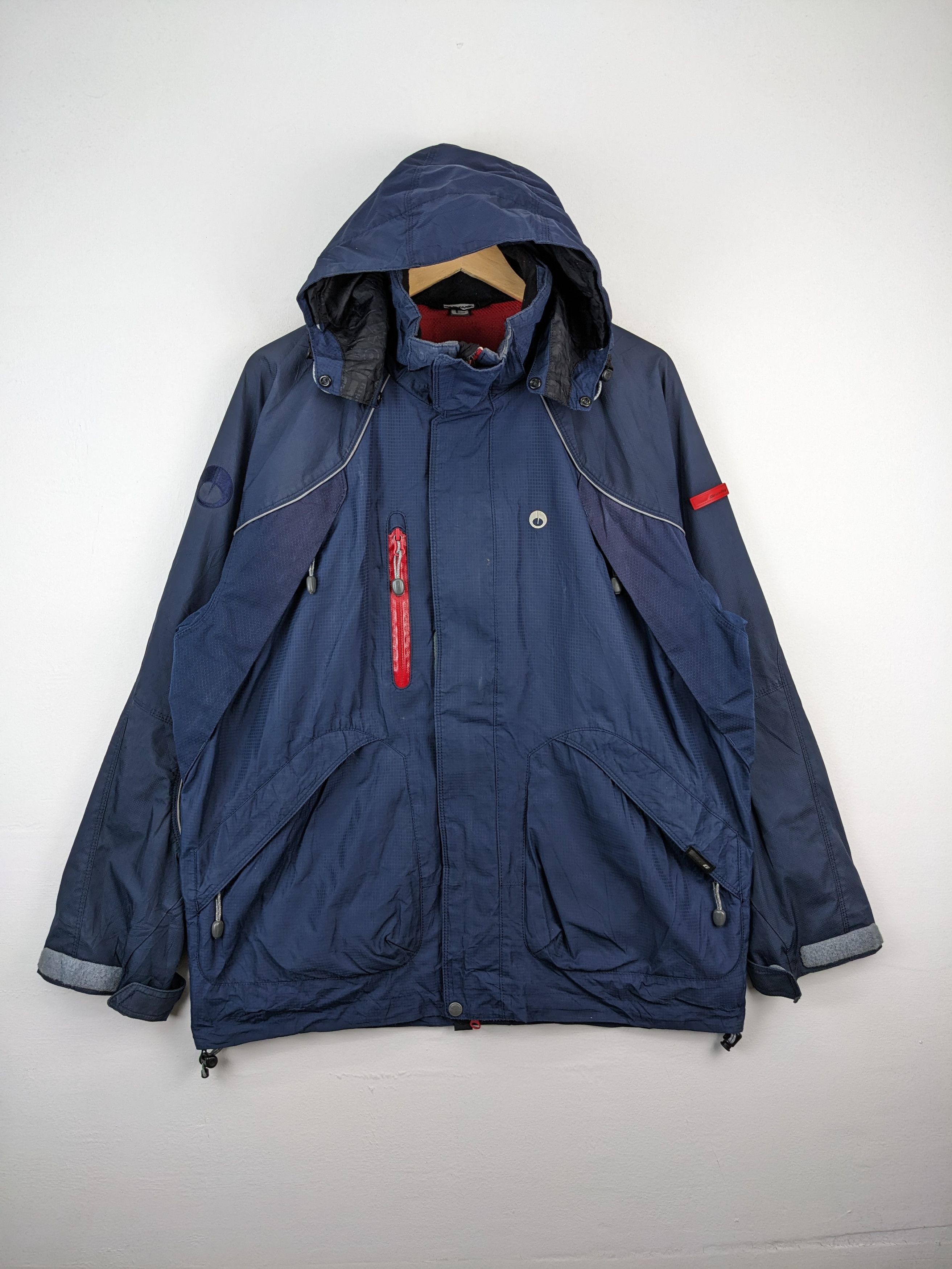 Japanese Brand Vintage Gravity Jacket Outdoor Inspired The North Face Size US L / EU 52-54 / 3 - 1 Thumbnail