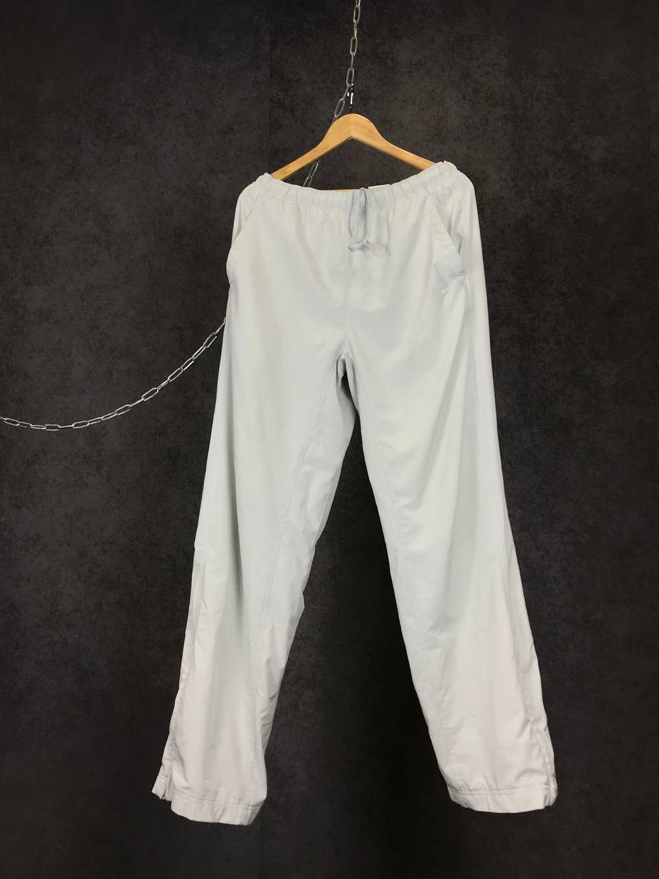 Nike × Vintage Nike swoosh streetwear vintage sweatpants Size US 34 / EU 50 - 1 Thumbnail