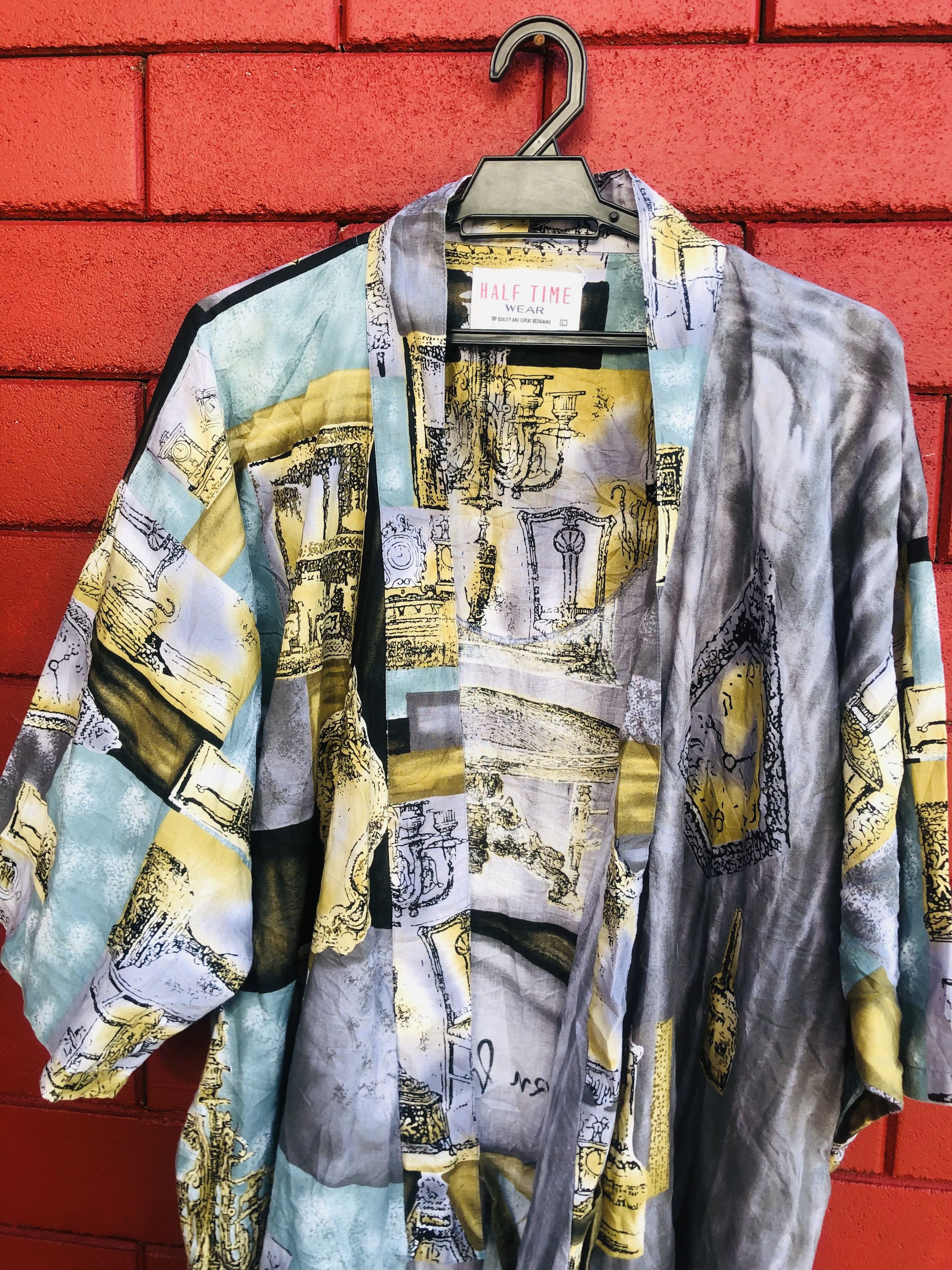 Designer × Japanese Brand Vintage Halftime Japanese Travis Scott Fashion Style Size US XL / EU 56 / 4 - 9 Thumbnail