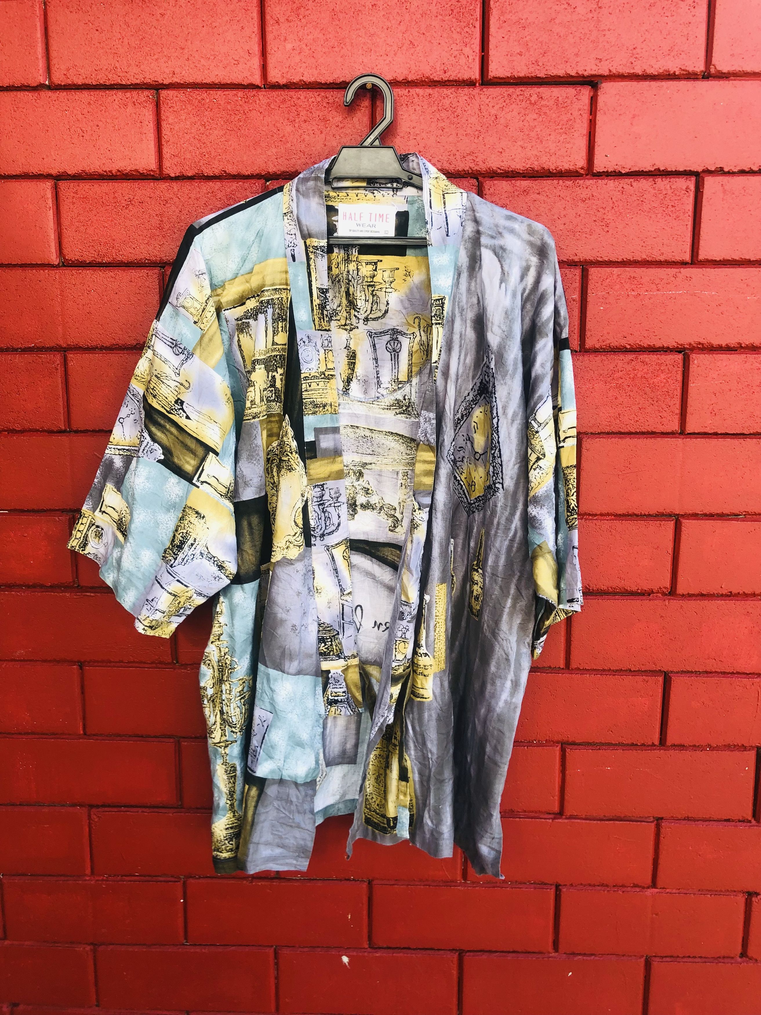 Designer × Japanese Brand Vintage Halftime Japanese Travis Scott Fashion Style Size US XL / EU 56 / 4 - 2 Thumbnail