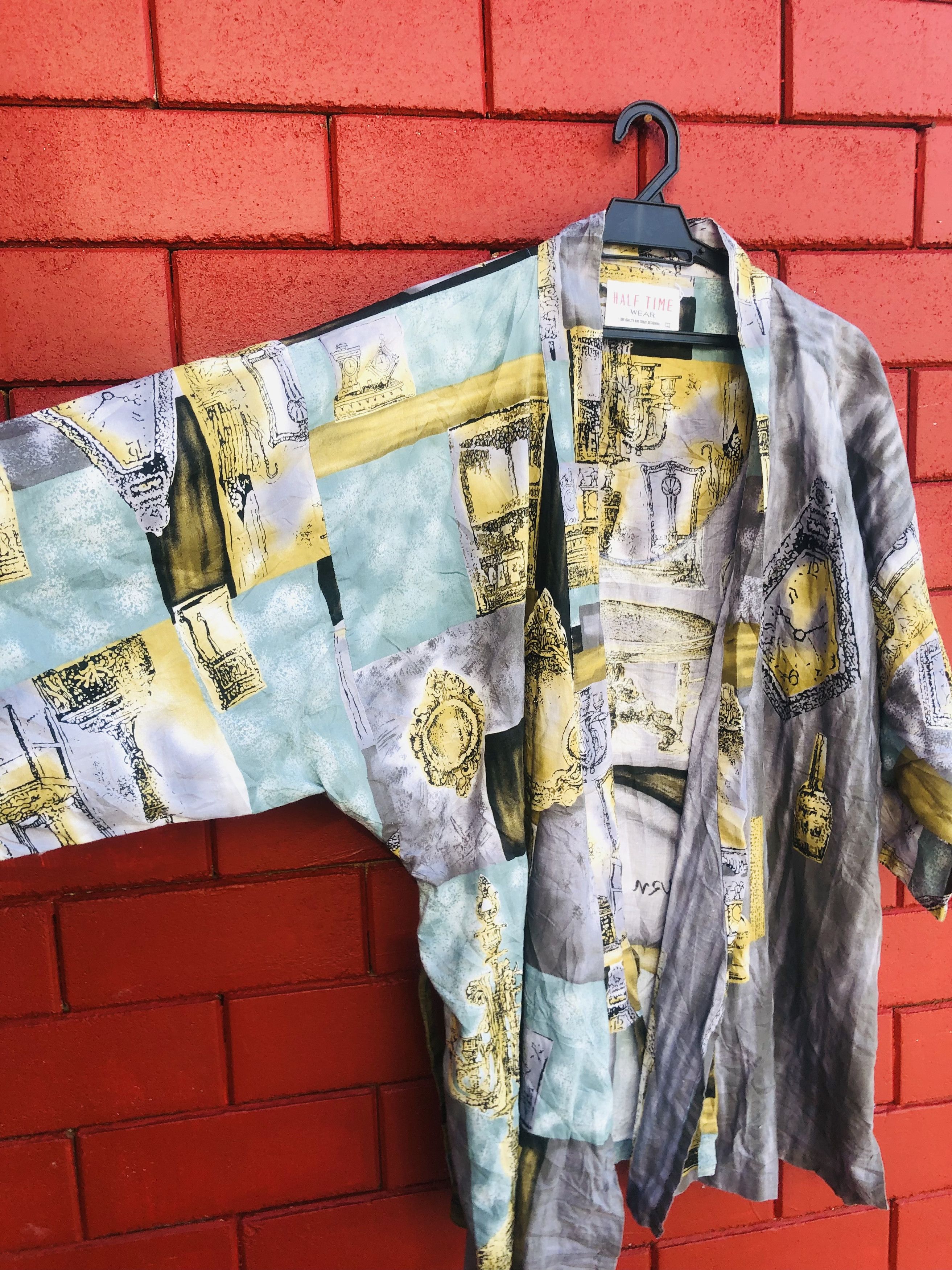 Designer × Japanese Brand Vintage Halftime Japanese Travis Scott Fashion Style Size US XL / EU 56 / 4 - 7 Thumbnail