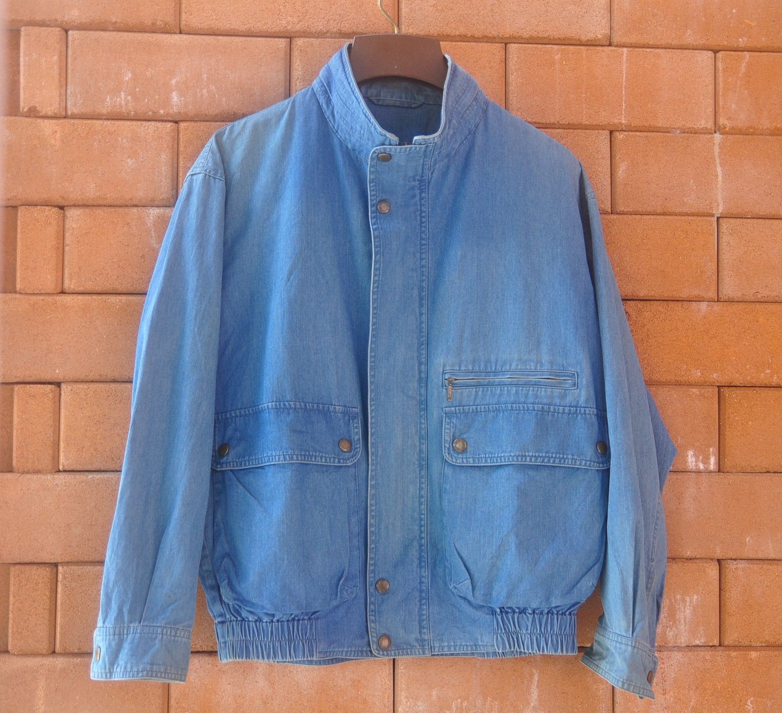 Burberry × Designer × Japanese Brand Vintage Burberry Big Pocket Long Sweater Travis Scott Style Size US L / EU 52-54 / 3 - 1 Thumbnail