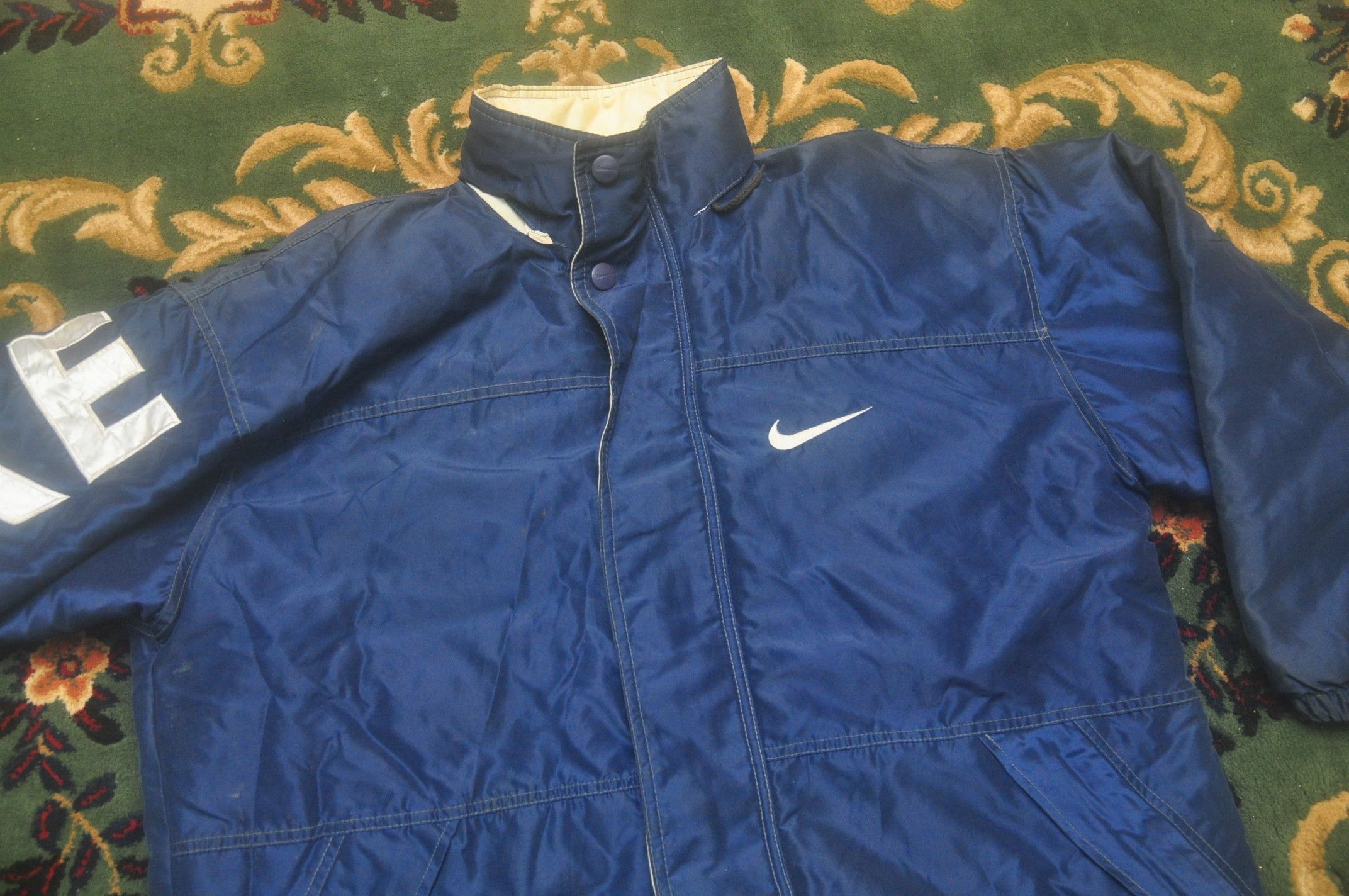 Japanese Brand × Nike Vintage Nike 90s Designer Fashion Style Sweater Jacket Size US XL / EU 56 / 4 - 3 Thumbnail