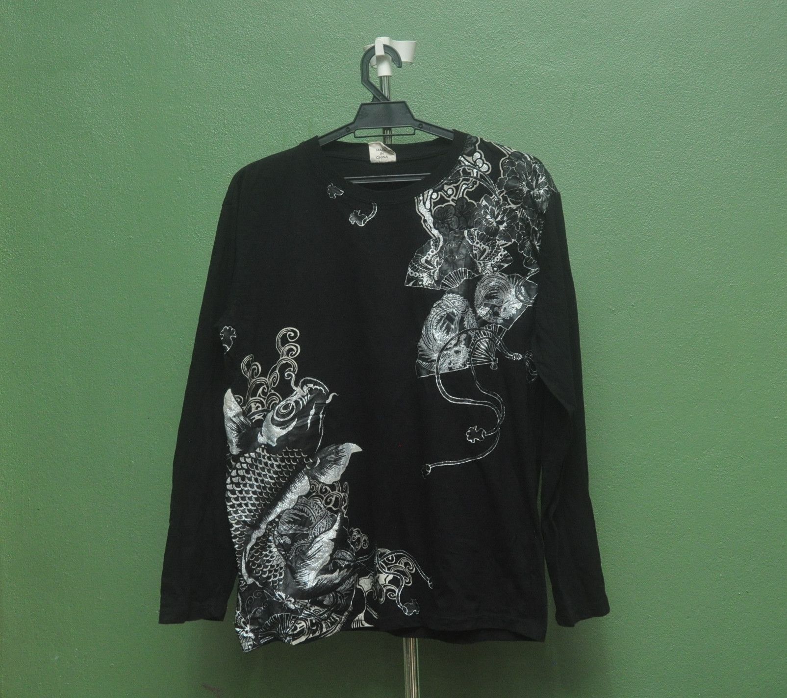 Japanese Brand Sukajan Sweatshirt Big Logo Sukajan Souvenir Travis Scott Size US M / EU 48-50 / 2 - 2 Thumbnail