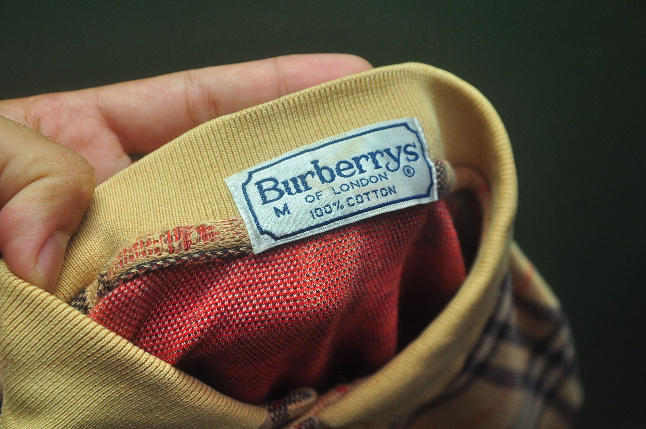 Burberry × Designer × Japanese Brand Vintage Burberrys Monogram Zucca Multicolour Long Sleeve Size US L / EU 52-54 / 3 - 6 Thumbnail