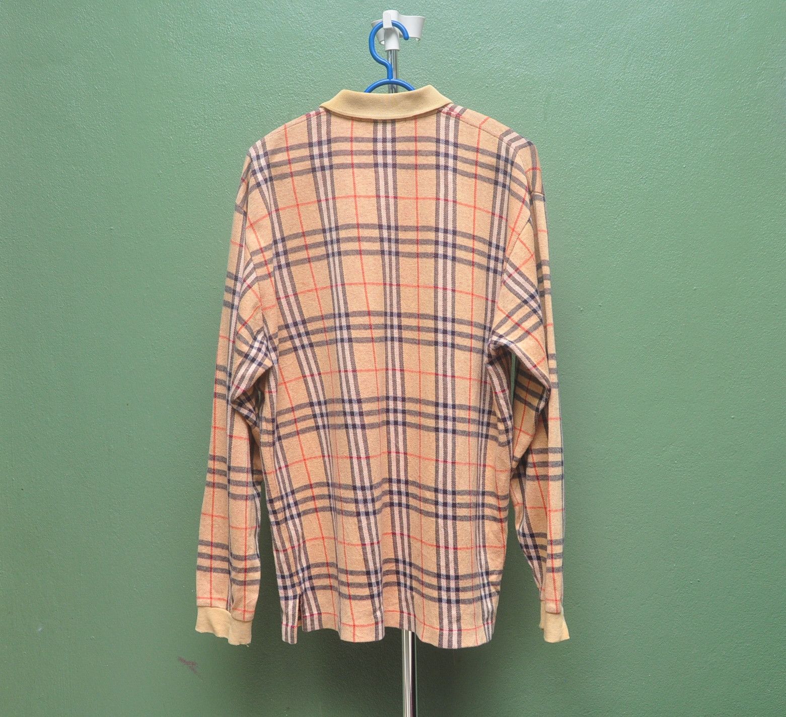 Burberry × Designer × Japanese Brand Vintage Burberrys Monogram Zucca Multicolour Long Sleeve Size US L / EU 52-54 / 3 - 2 Thumbnail