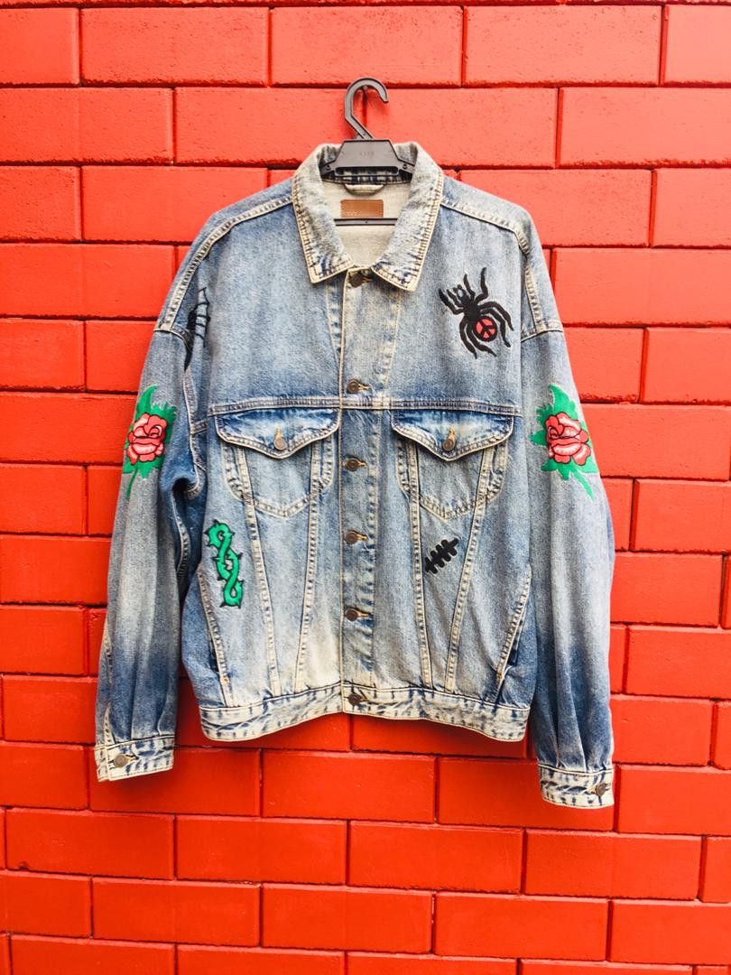 Asos × Designer × Japanese Brand Asos Embroided Fully Designer Japanese Style Size US XL / EU 56 / 4 - 2 Thumbnail