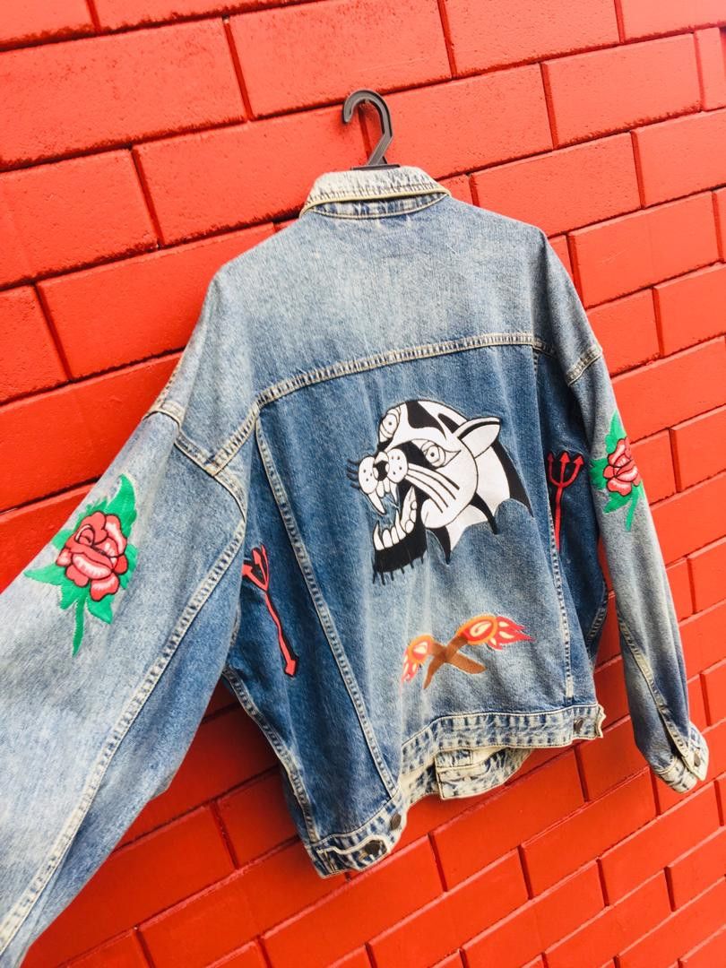 Asos × Designer × Japanese Brand Asos Embroided Fully Designer Japanese Style Size US XL / EU 56 / 4 - 8 Thumbnail