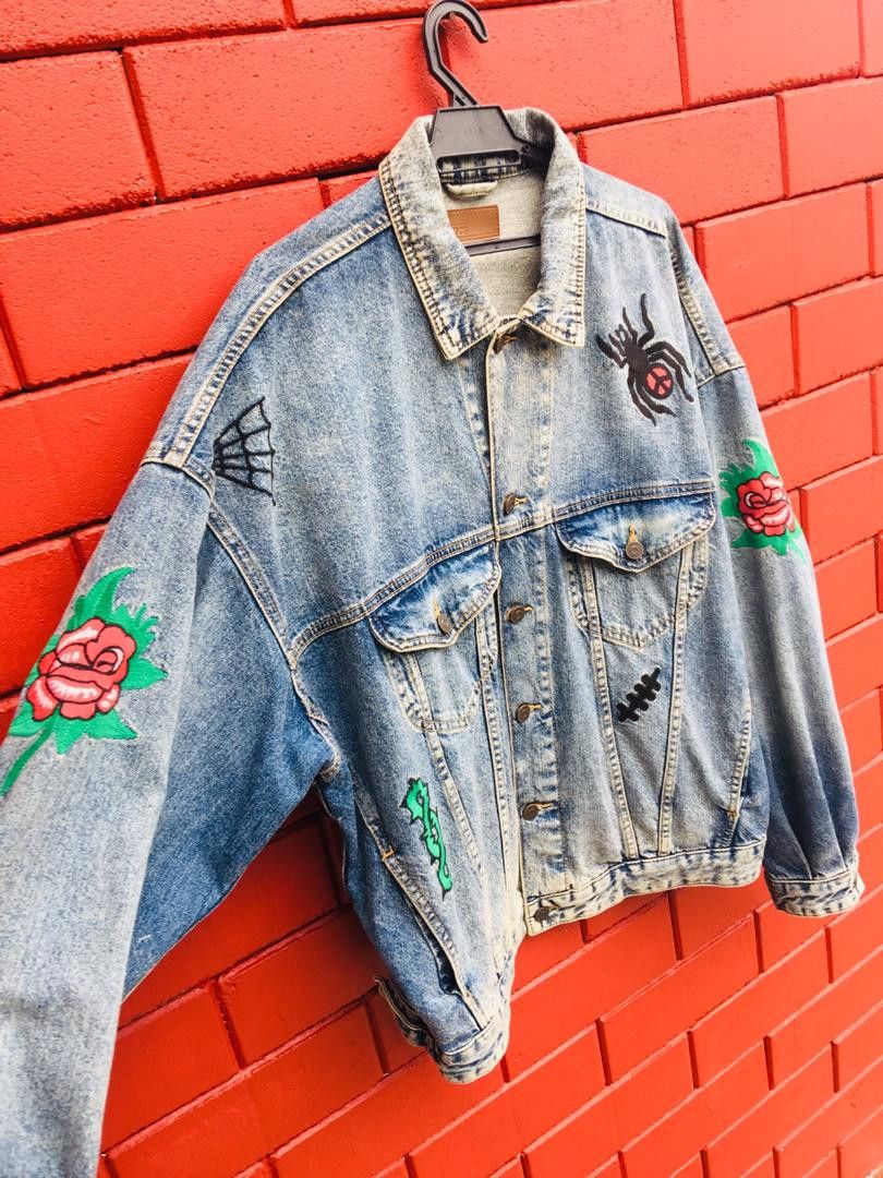 Asos × Designer × Japanese Brand Asos Embroided Fully Designer Japanese Style Size US XL / EU 56 / 4 - 5 Thumbnail