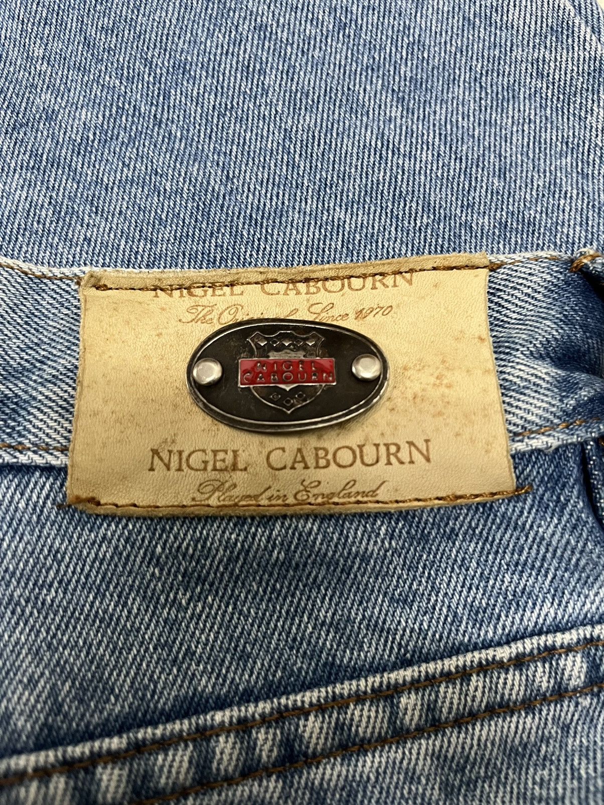 Nigel Cabourn Vintage Nigel Cabourn Baggy Denim Size 26" / US 2 / IT 38 - 11 Thumbnail