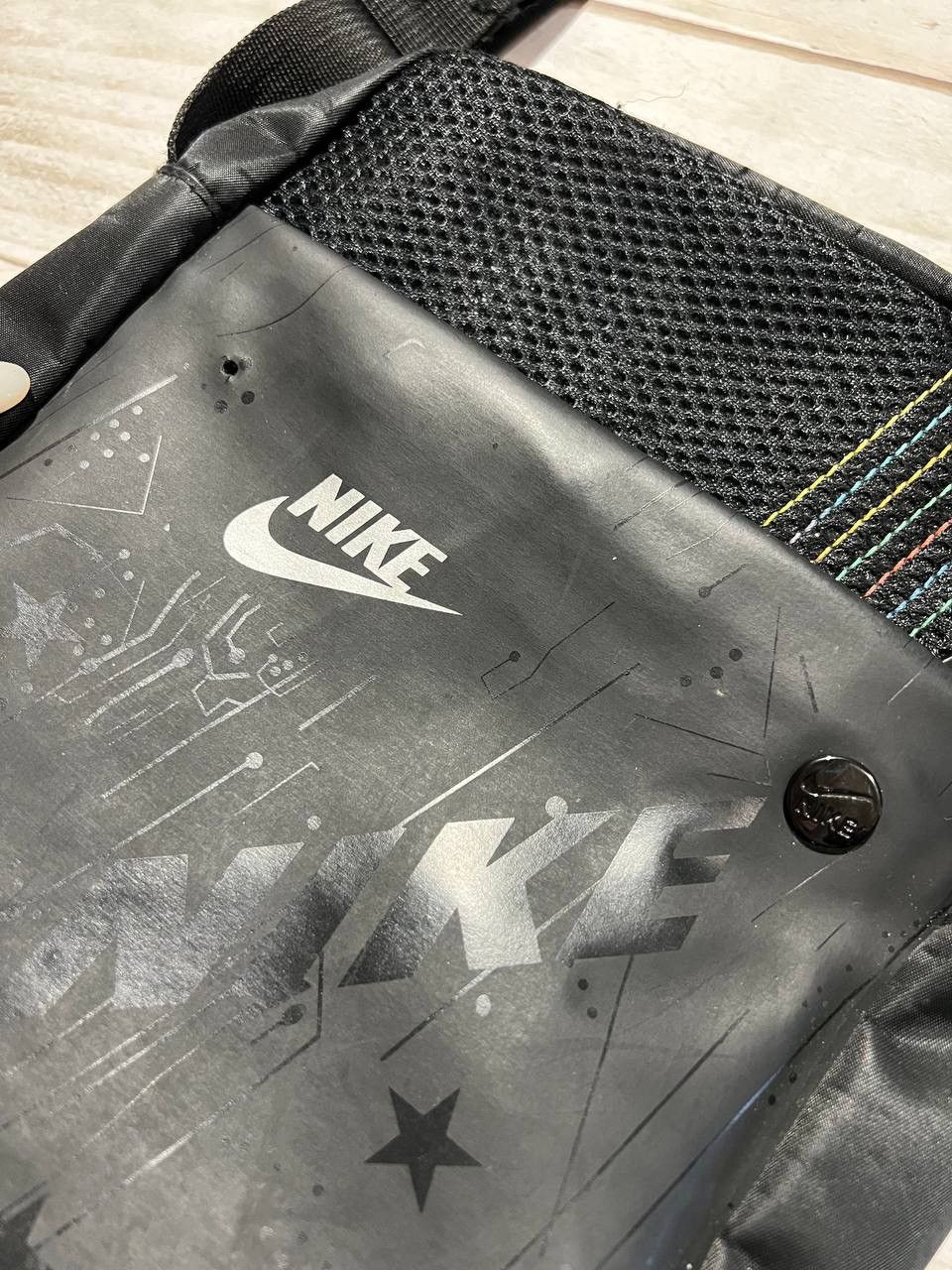 Nike Vintage Nike Messenger Bag Shoulders Swoosh 90s Drill Size ONE SIZE - 7 Thumbnail