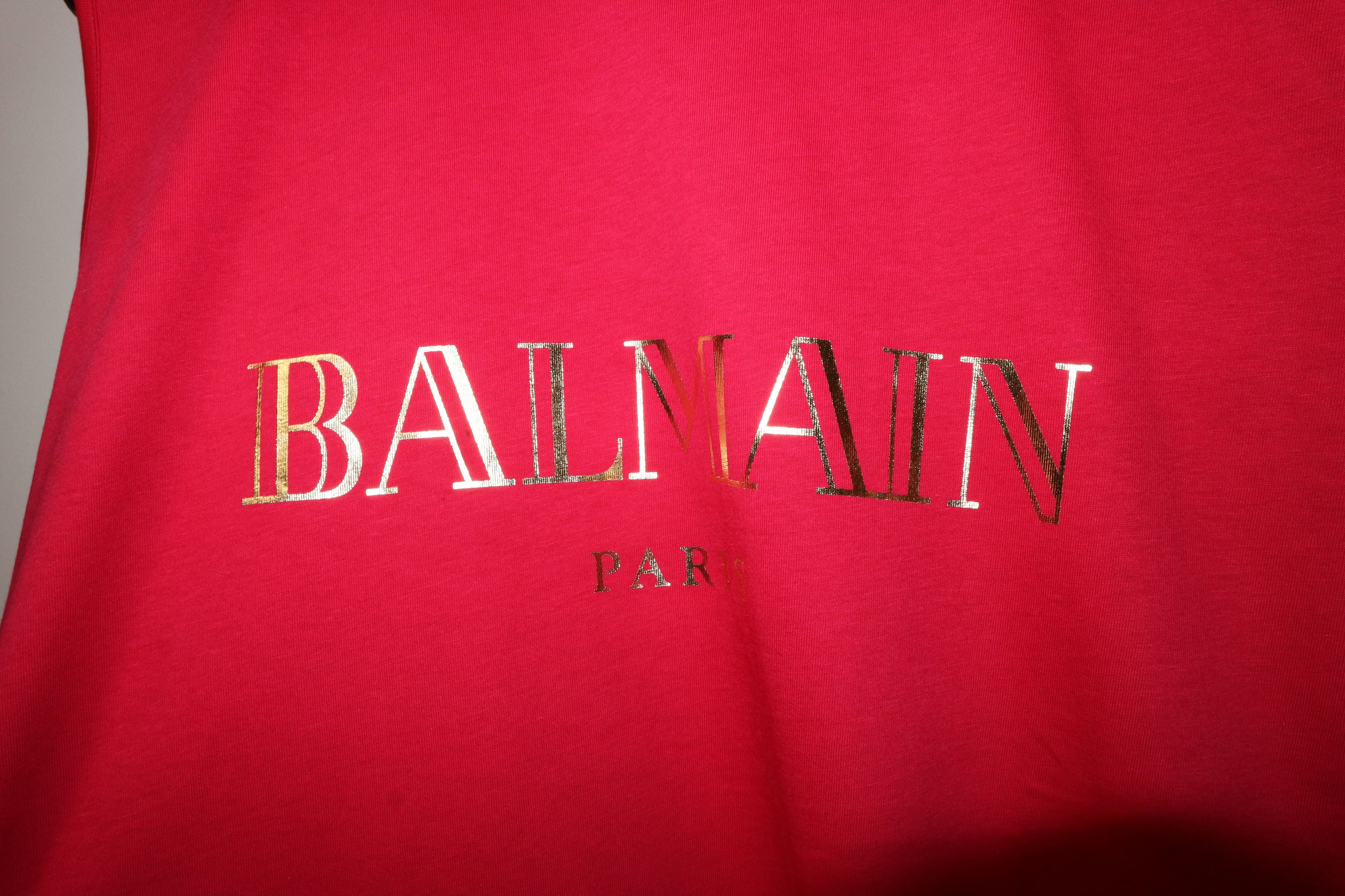 Balmain LOGO PRINT TANKTOP Size S / US 4 / IT 40 - 2 Thumbnail