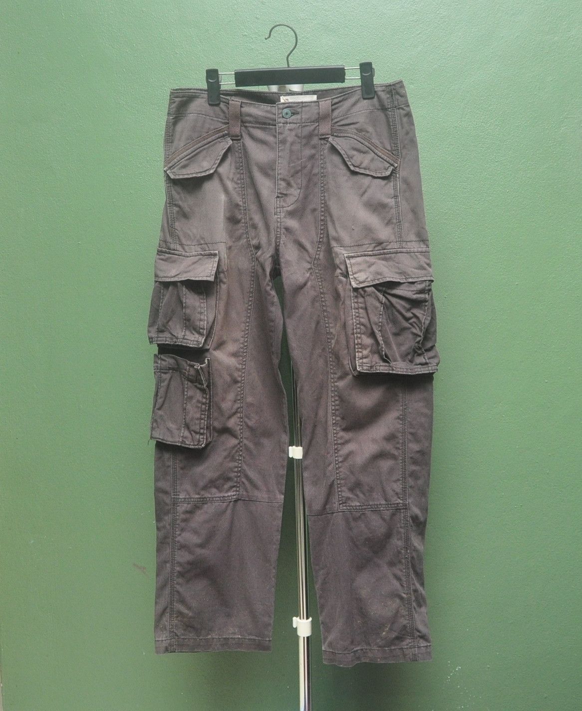Japanese Brand × Vintage Cargo Tactical Pocket Designer Fashion Style Size US 33 - 1 Thumbnail