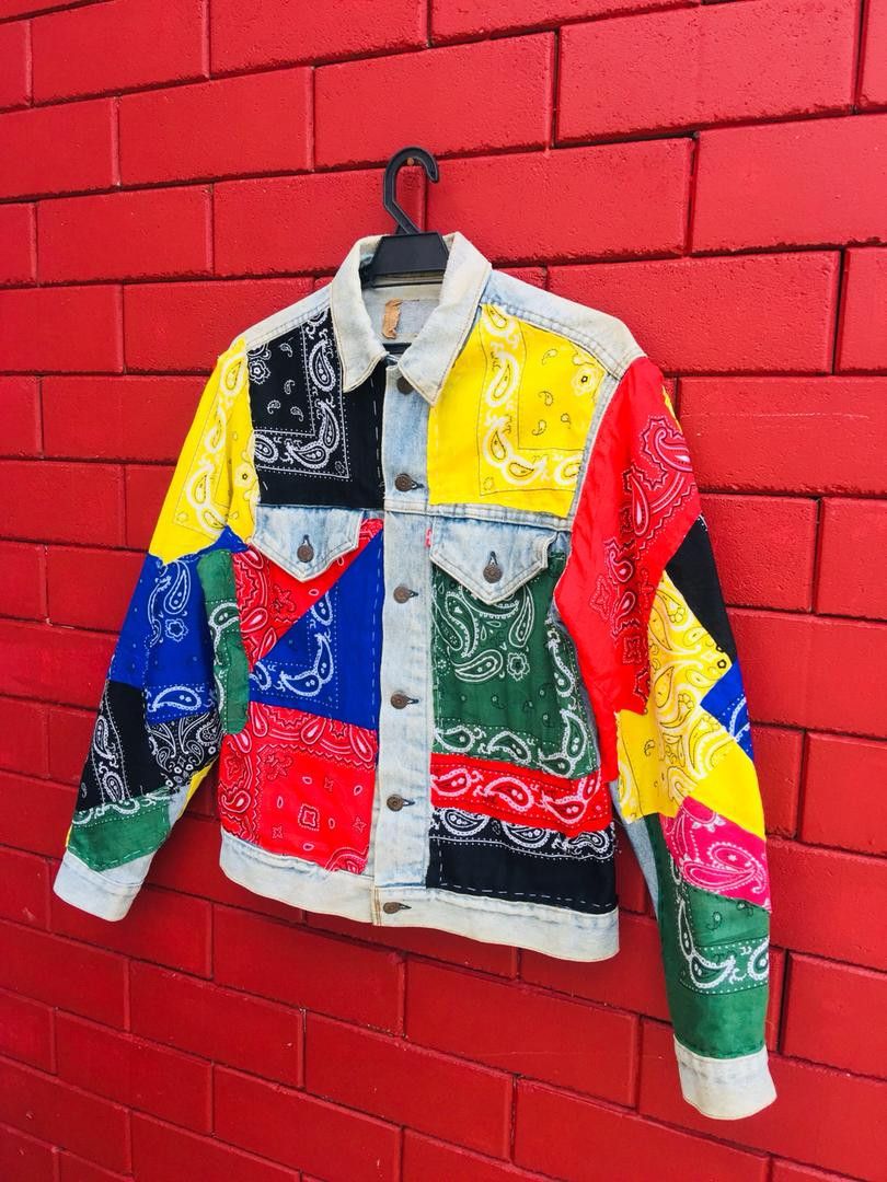 Levi's Vintage Clothing Vintage Levis 80s Bandana Travis Scott Fashion Style Size US M / EU 48-50 / 2 - 6 Thumbnail