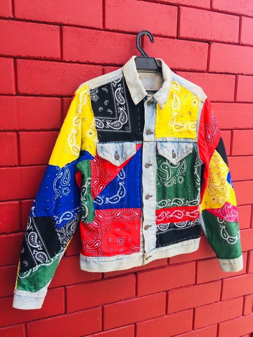 Levi's Vintage Clothing Vintage Levis 80s Bandana Travis Scott Fashion Style Size US M / EU 48-50 / 2 - 5 Thumbnail