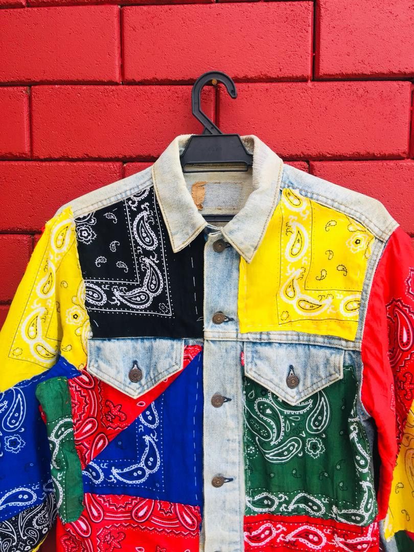 Levi's Vintage Clothing Vintage Levis 80s Bandana Travis Scott Fashion Style Size US M / EU 48-50 / 2 - 4 Thumbnail
