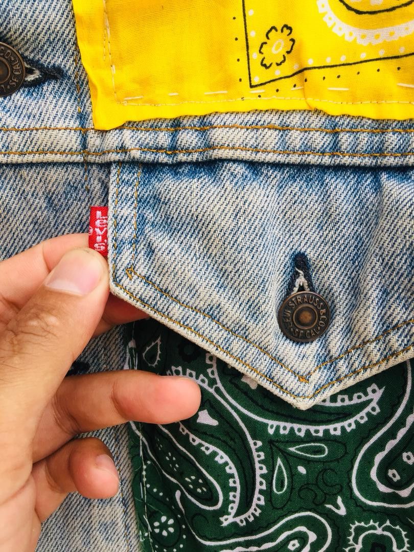 Levi's Vintage Clothing Vintage Levis 80s Bandana Travis Scott Fashion Style Size US M / EU 48-50 / 2 - 9 Thumbnail