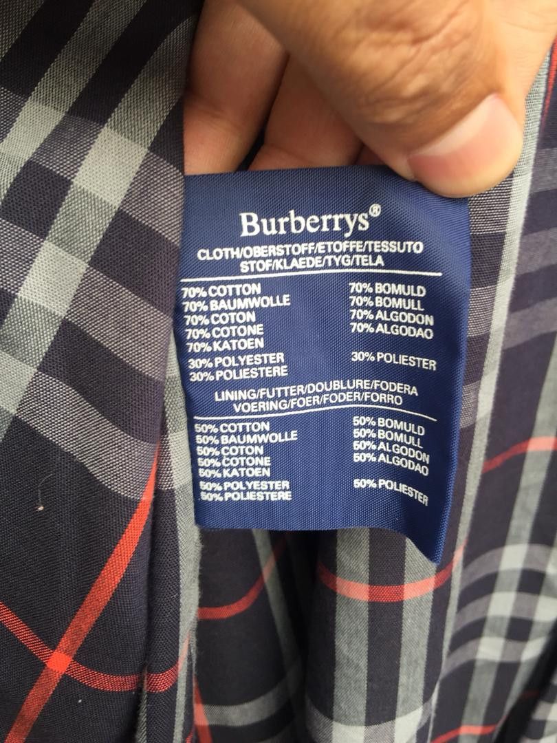 Burberry × Designer × Japanese Brand Vintage Burberrys Long Coat Travis Scott Fashion Style Size US L / EU 52-54 / 3 - 10 Thumbnail