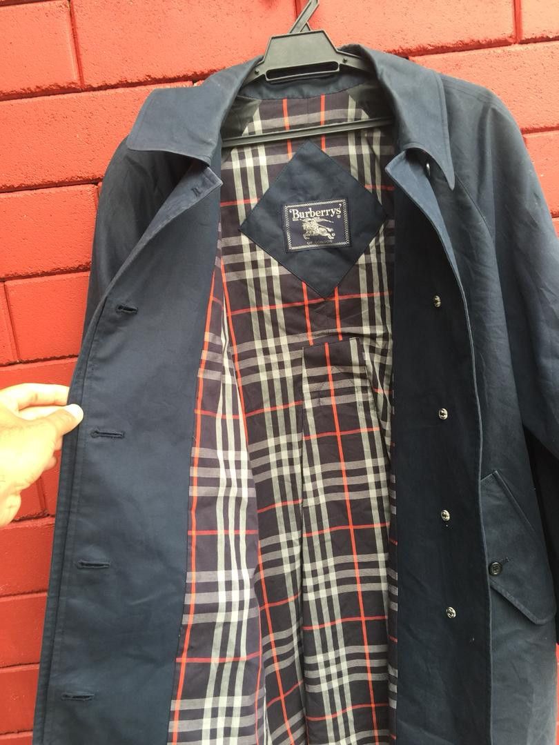 Burberry × Designer × Japanese Brand Vintage Burberrys Long Coat Travis Scott Fashion Style Size US L / EU 52-54 / 3 - 7 Thumbnail