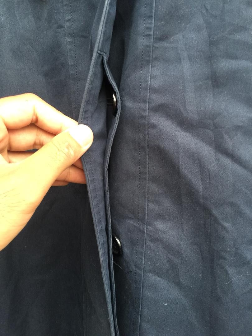 Burberry × Designer × Japanese Brand Vintage Burberrys Long Coat Travis Scott Fashion Style Size US L / EU 52-54 / 3 - 8 Thumbnail
